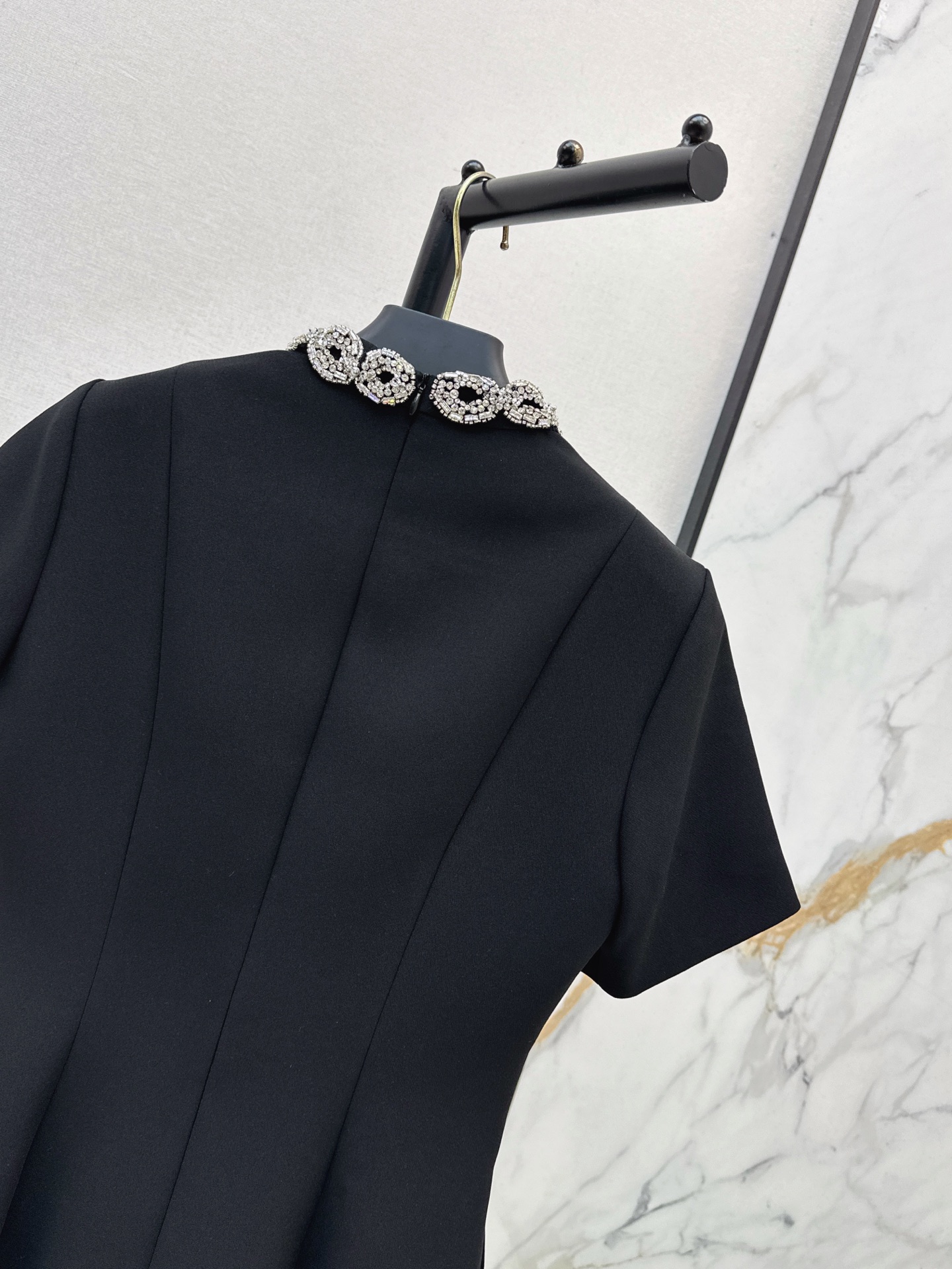 Valen 26fw rhinestone dress