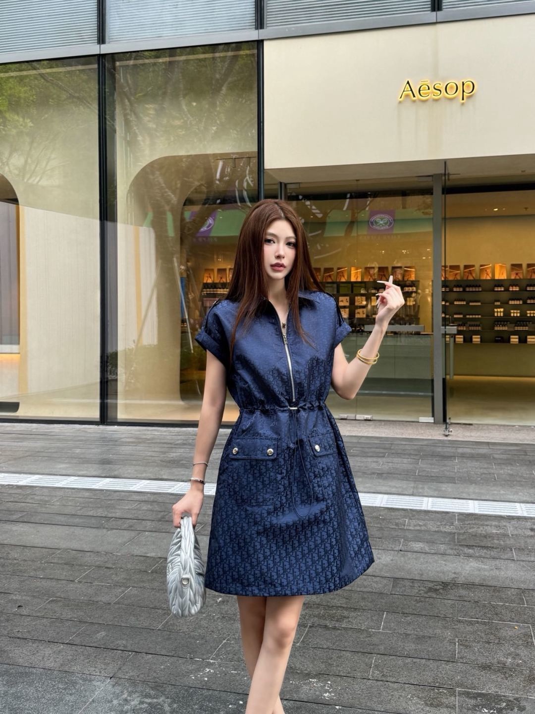 CD 26fw jacquard dress