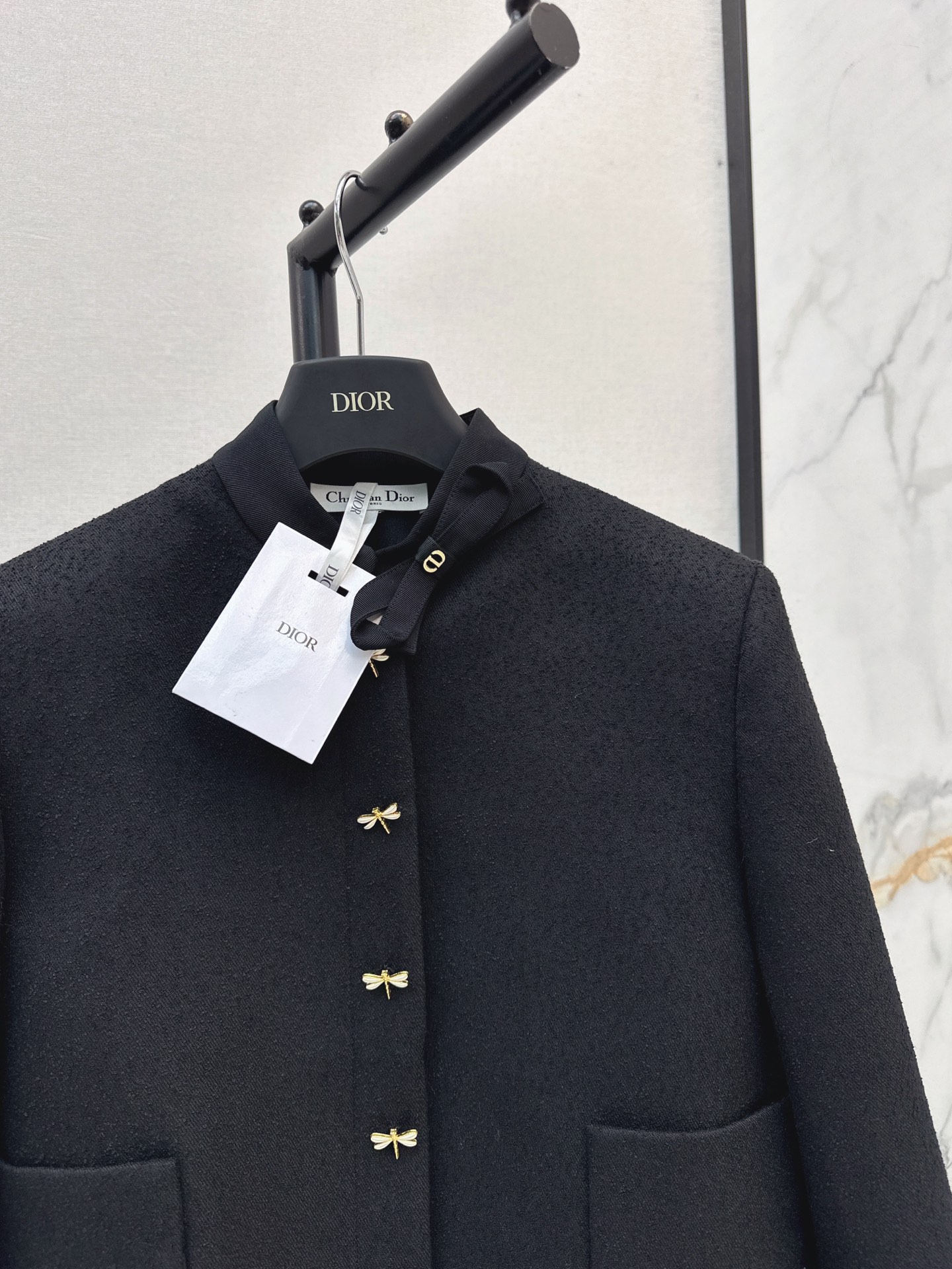 CD 26fw cropped bow jacket