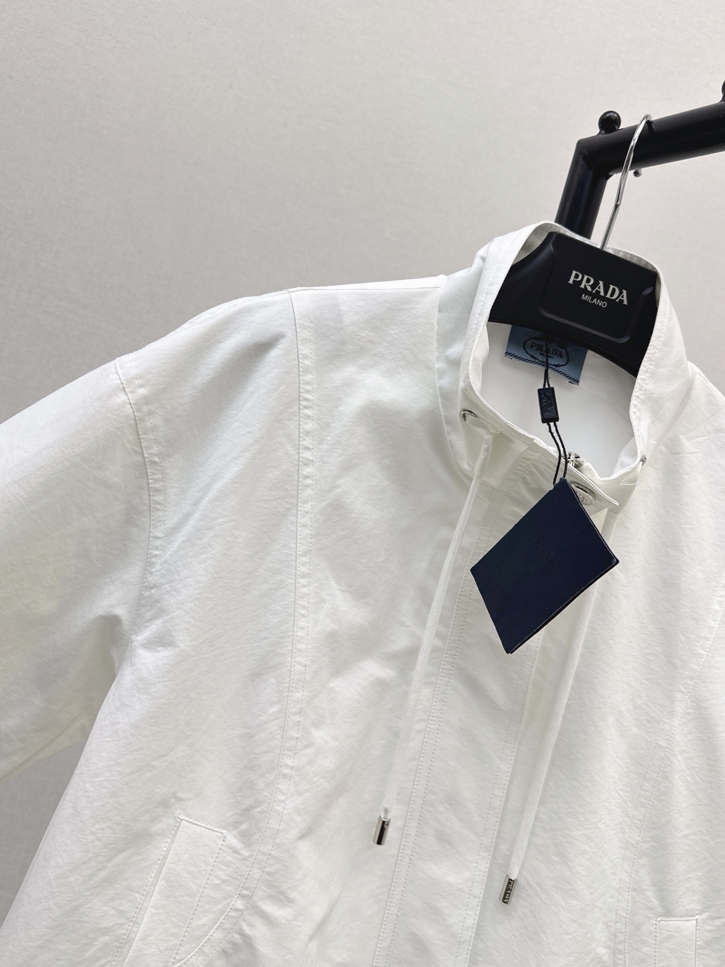 Pra 26fw stand collar jacket