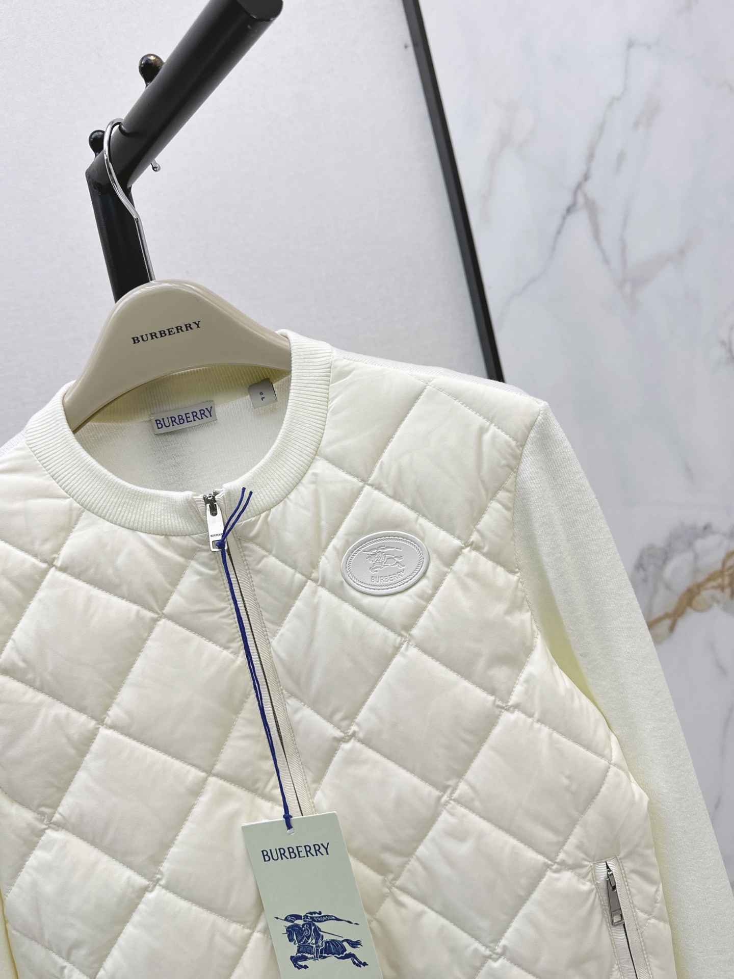 Bur 26fw knit contract down jacket