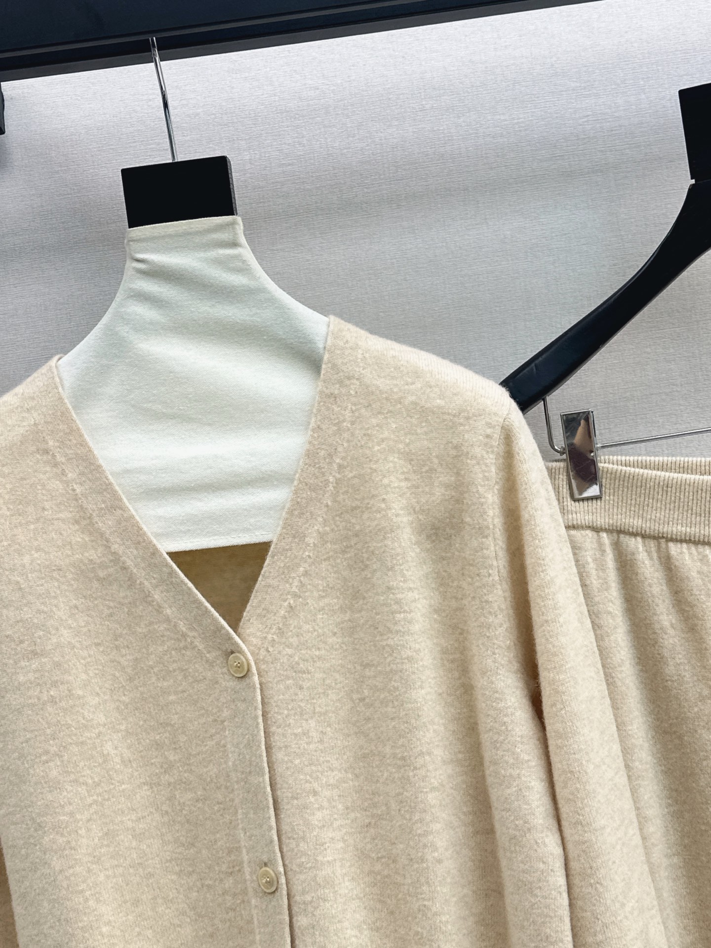 Thom 26fw wool cardigan pant sets