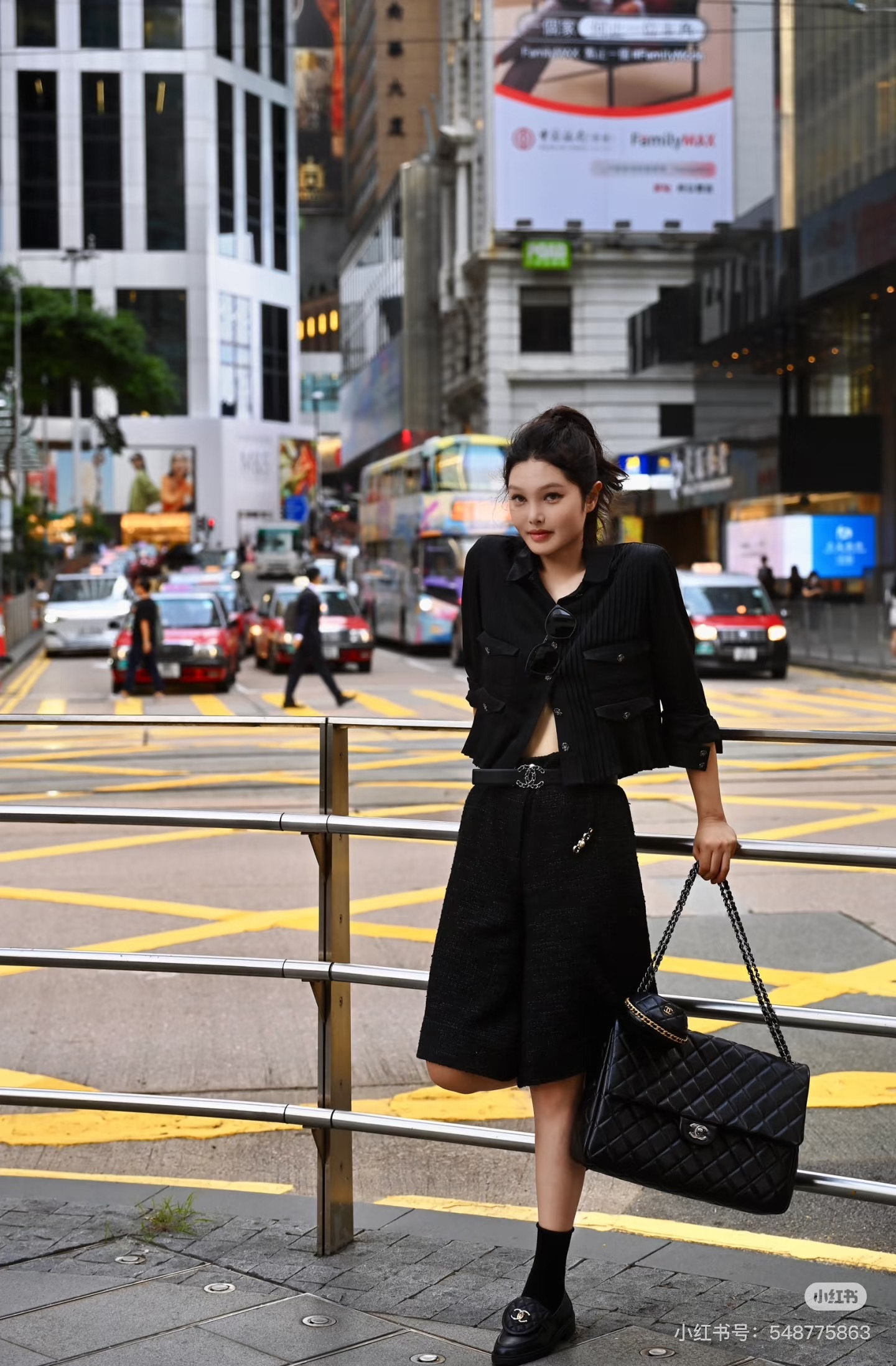 Chan 26fw jacquard silk jacket