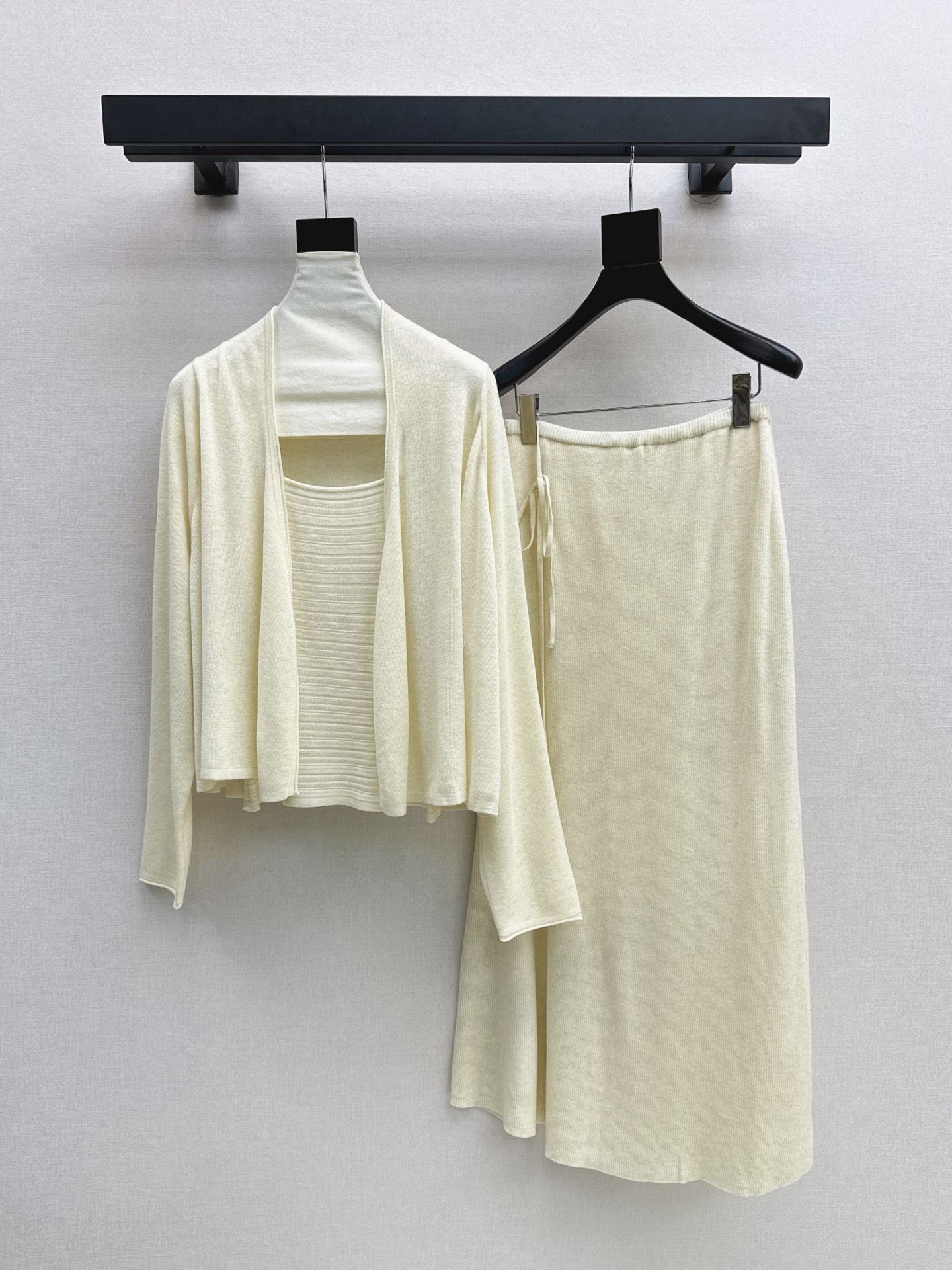 Ralp 26fw knit vest cardigan skirt sets