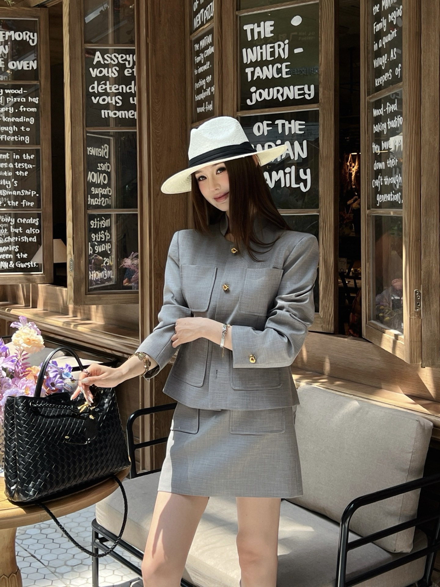Bott 26fw A-line skirt