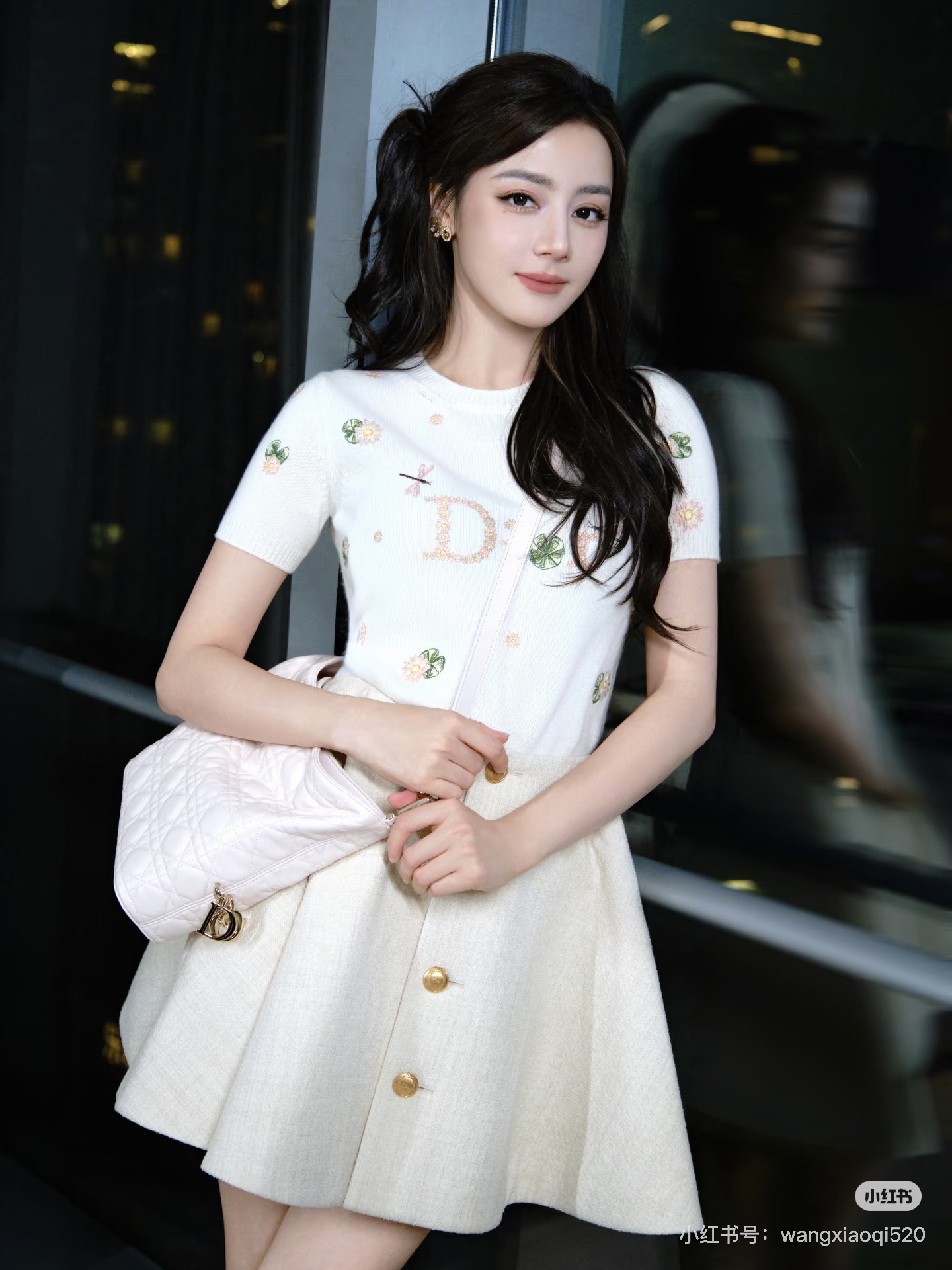 CD 26fw flared A-line skirt