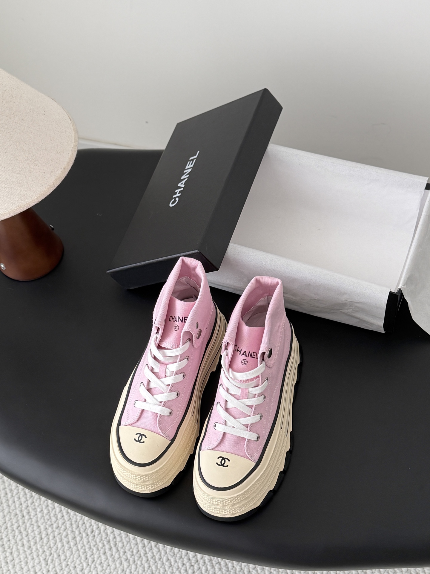 Chan 26ss thick canvas shoes