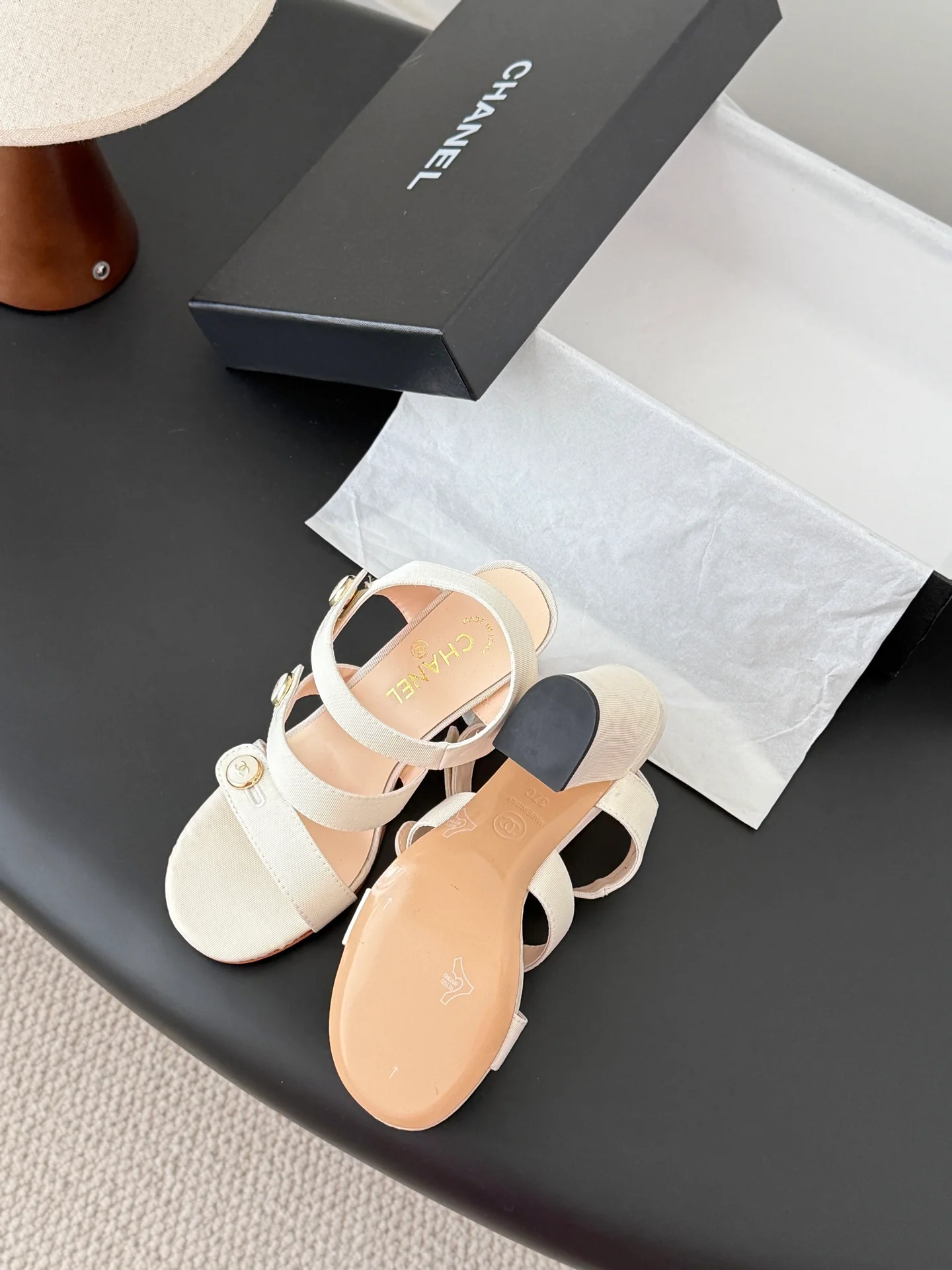 Chan high*heeled sandals
