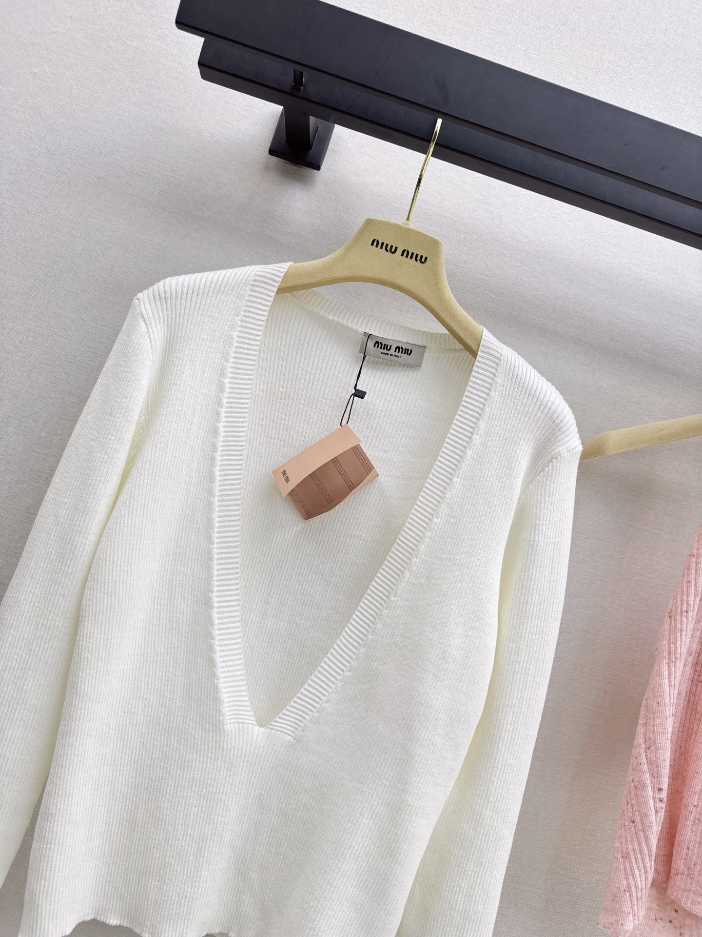 Miu 26fw knit camisole knit sweater sets