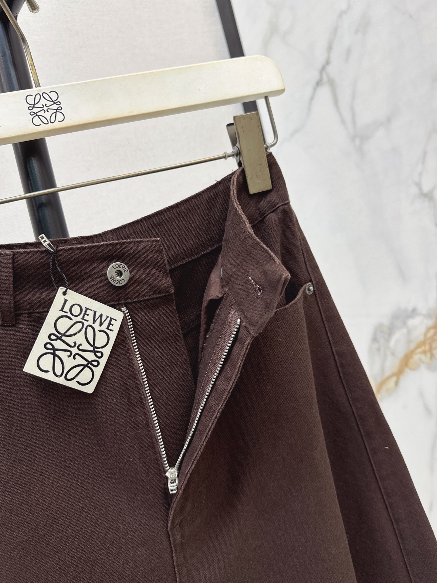 Loe 26fw straight-leg pants