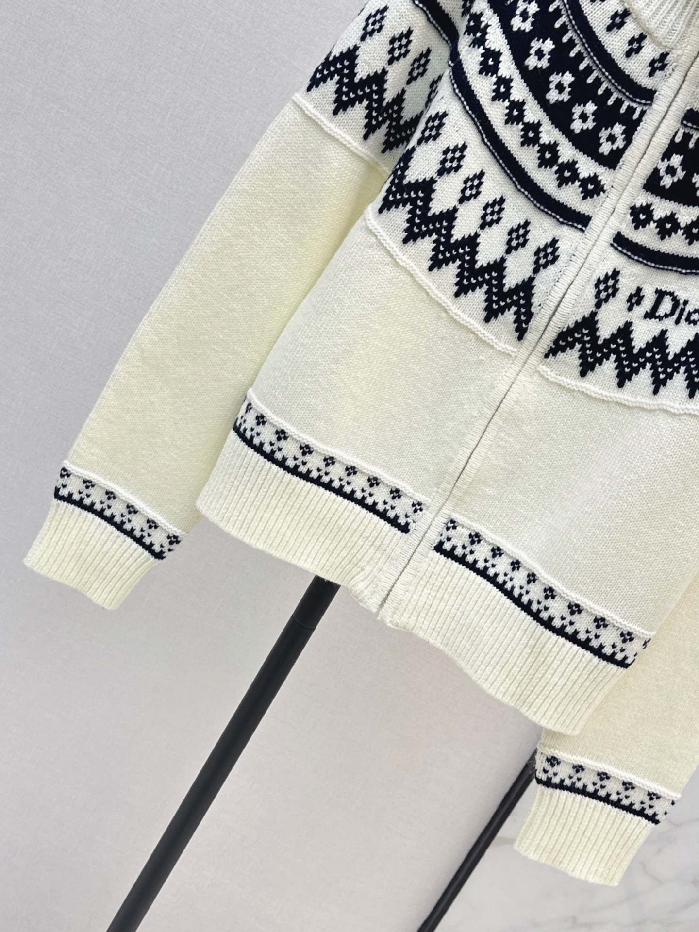 CD 26fw fair isle knit jacket