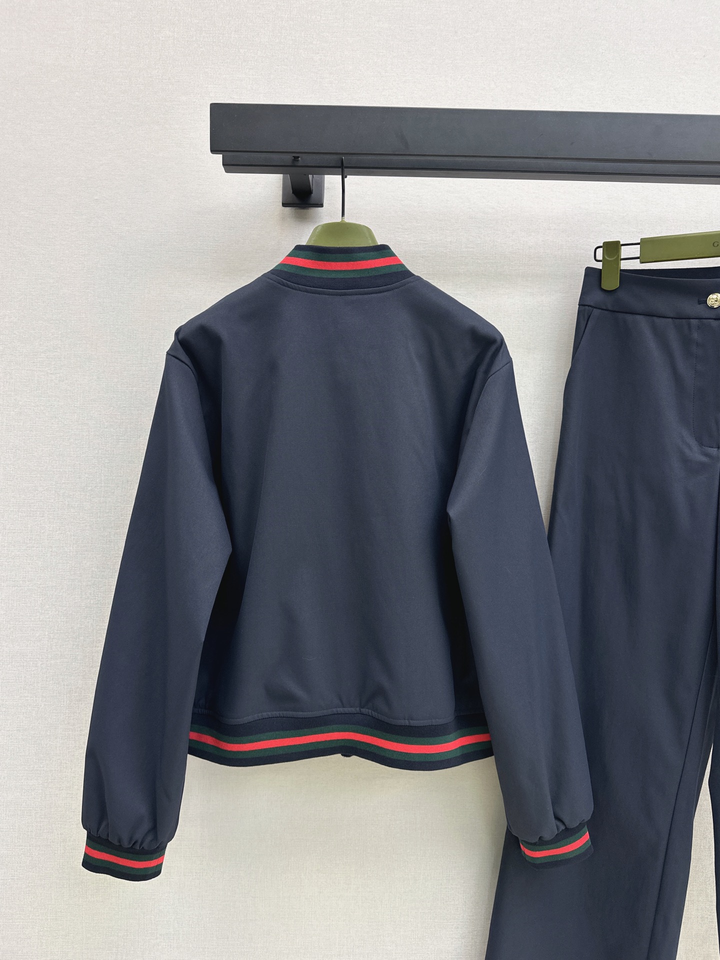 Guc 26fw zipper jacket pants sets
