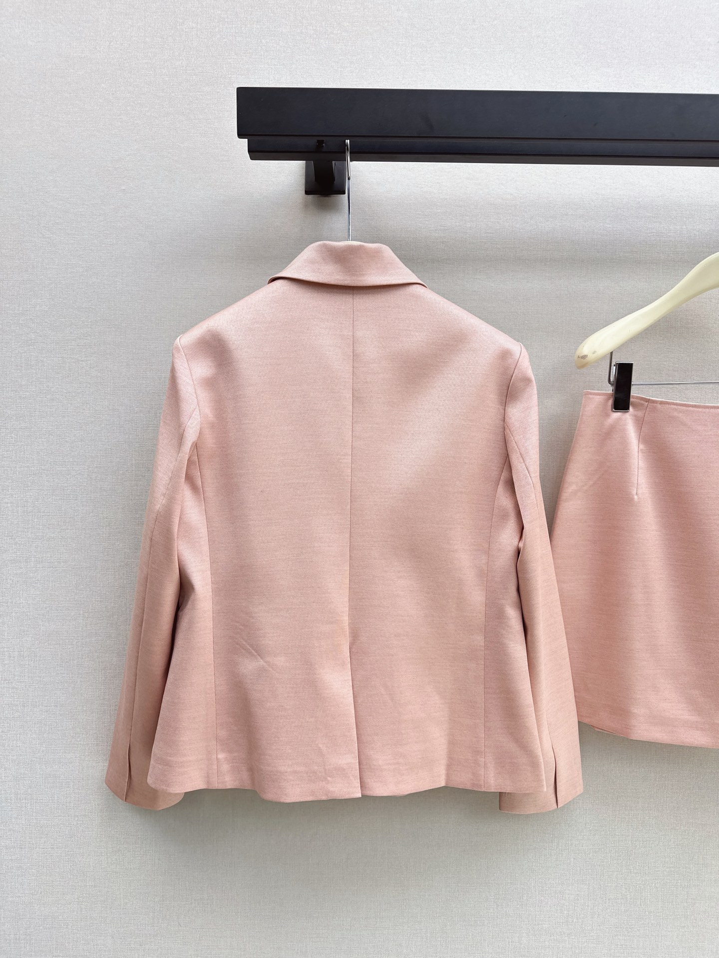 Chan 26fw bow blazer A-line skirt sets