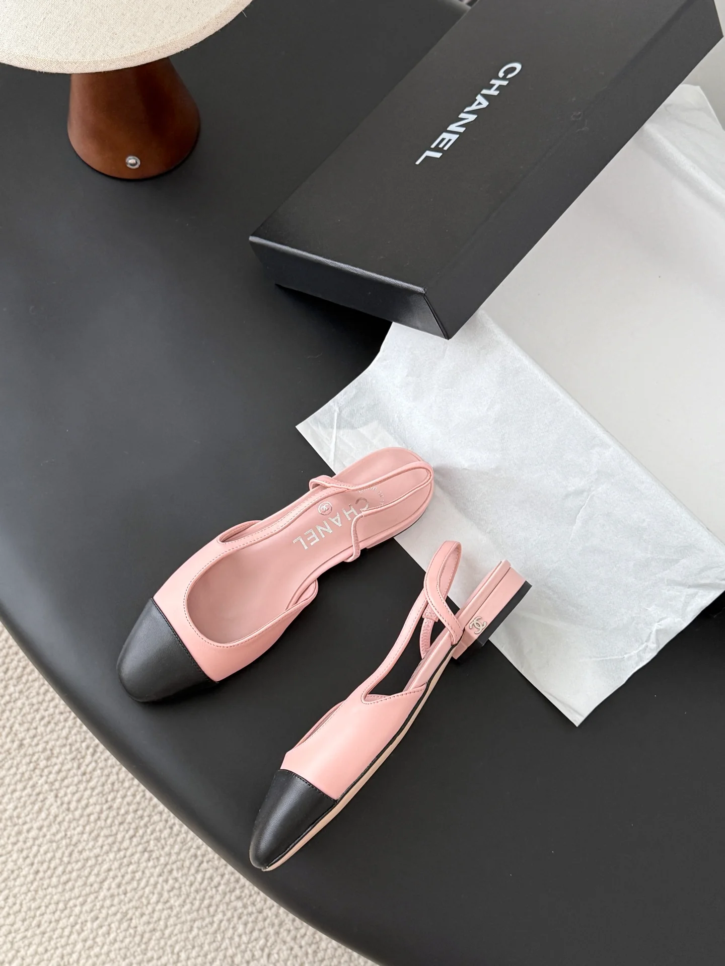 Chan 25fw slingback sandals