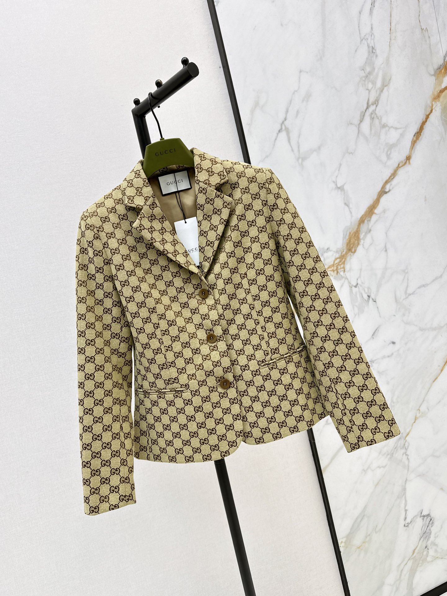 Guc 26fw jacquard blazer