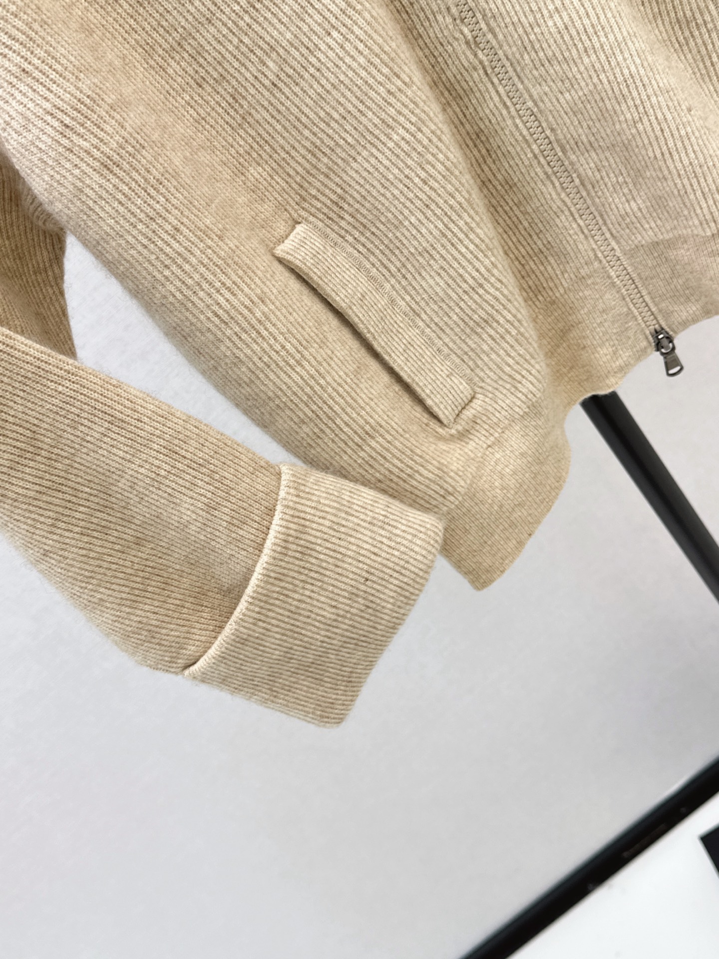 Brun 26fw cashmere knit jacket