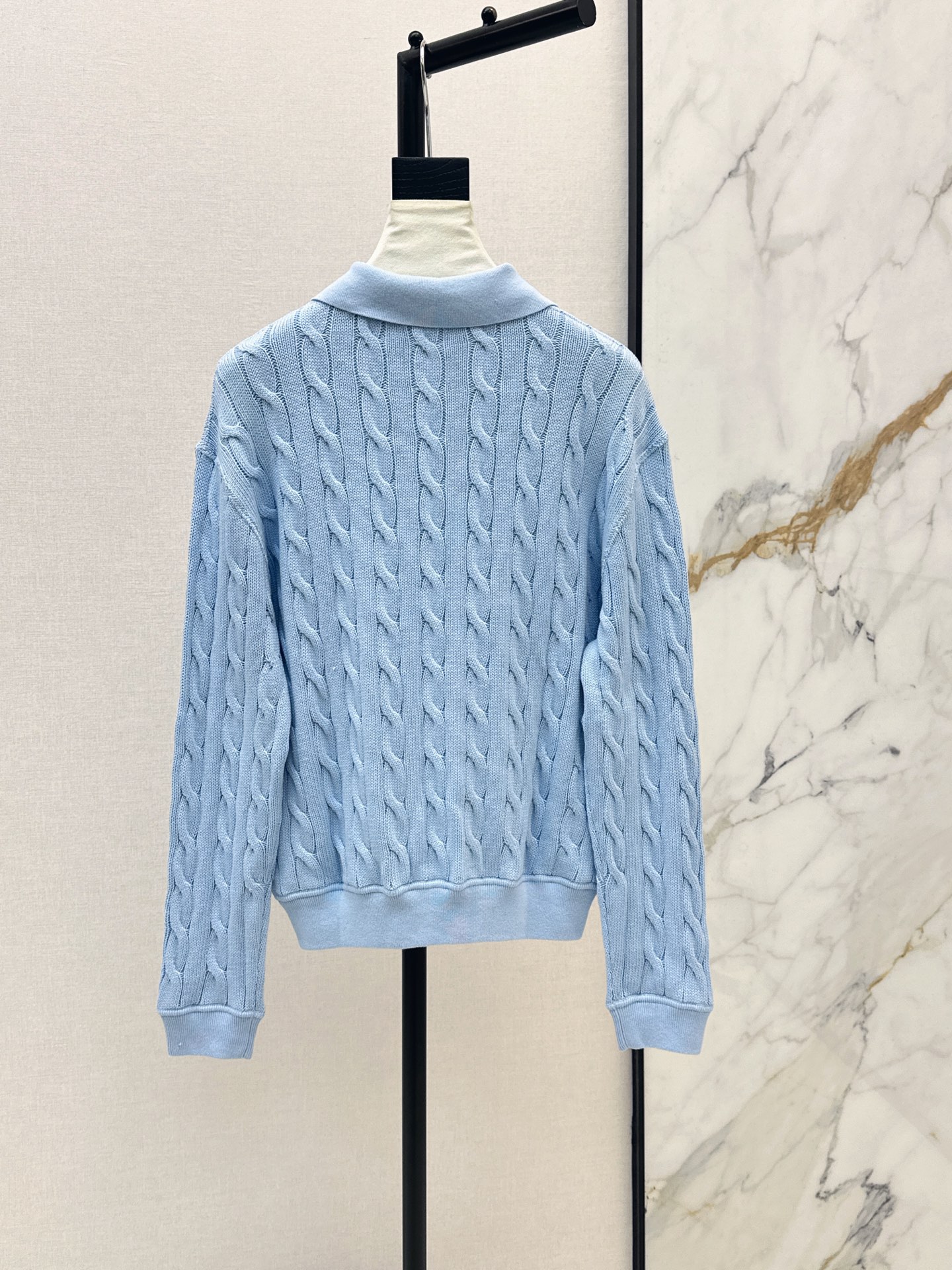 Ralp 26fw cable knit top
