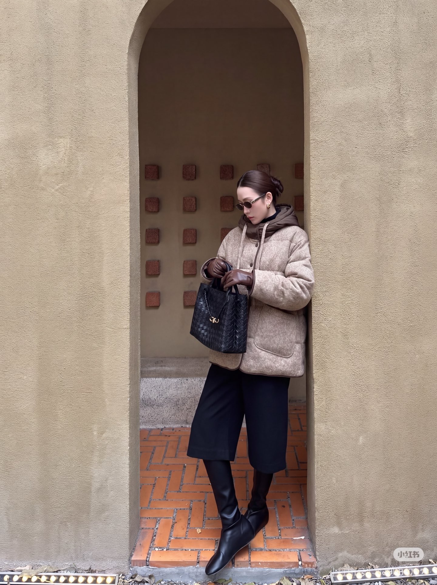 Brun 26fw cashmere down jacket
