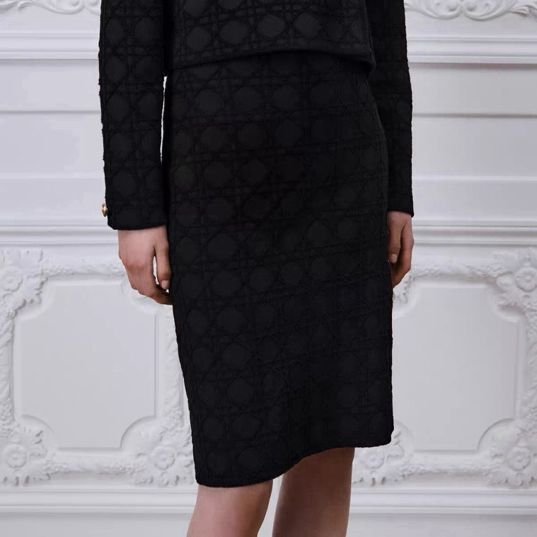 CD 26fw jacquard skirt
