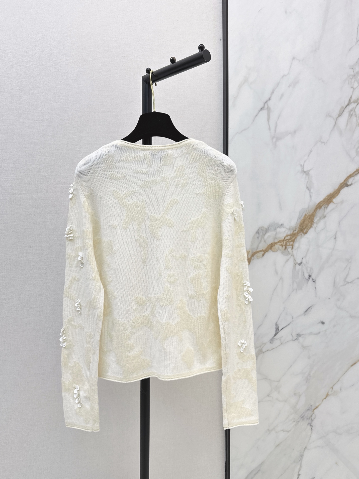 Chan 26fw sequin knit cardigan