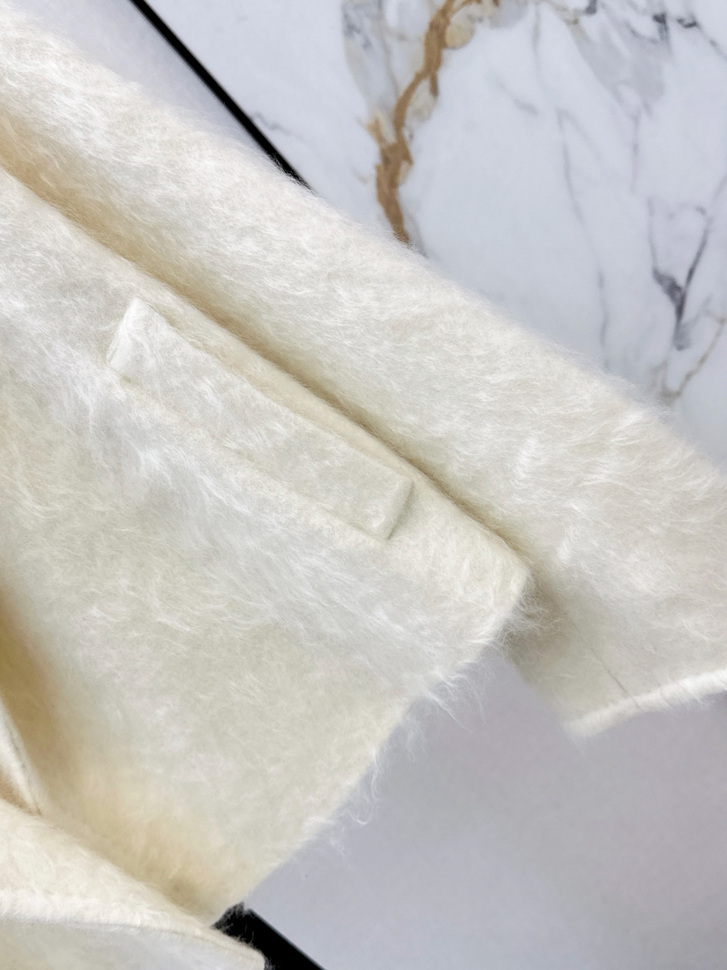 Max 26fw cropped woolen jacket