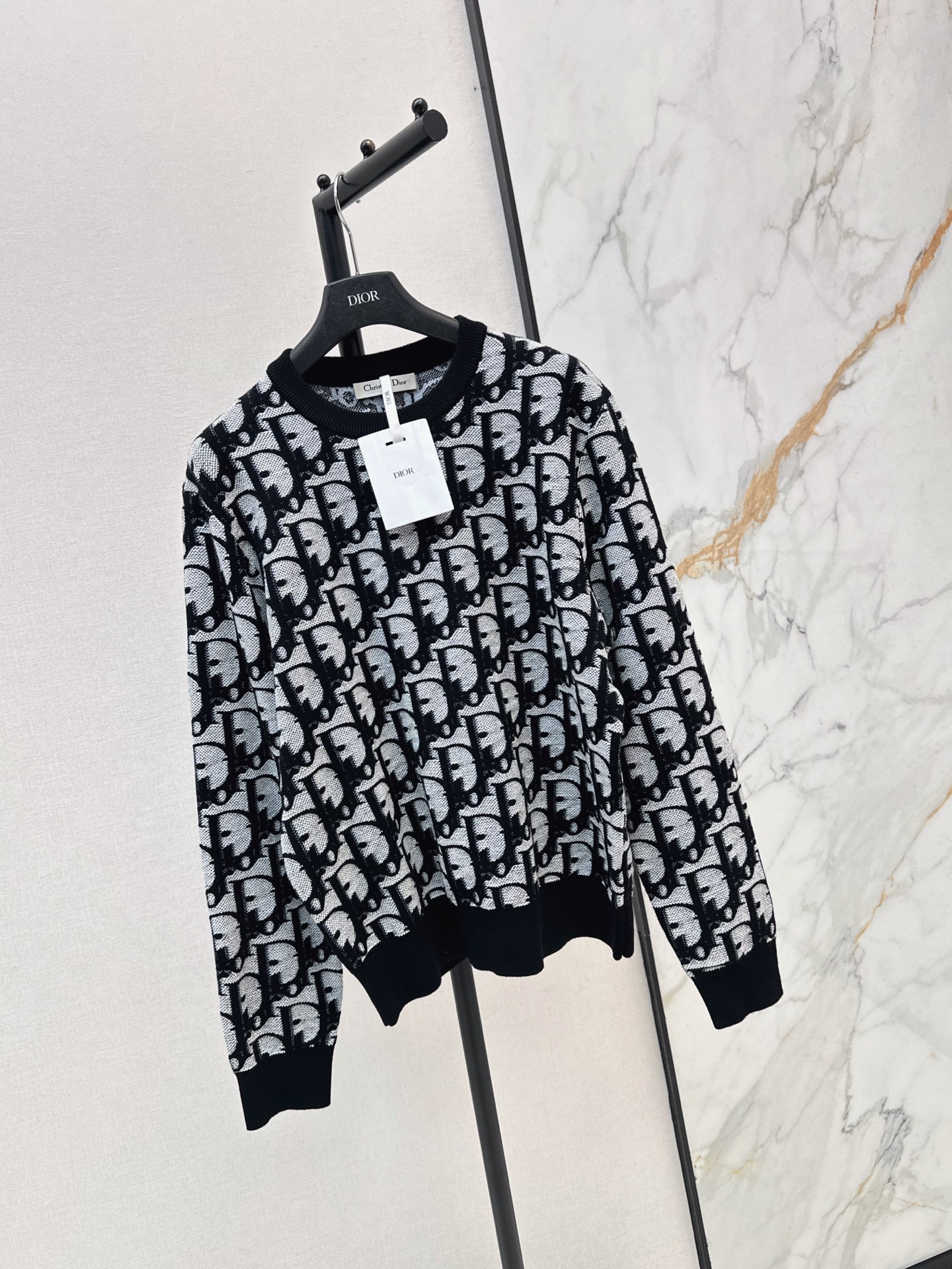 CD 26fw jacquard sweater