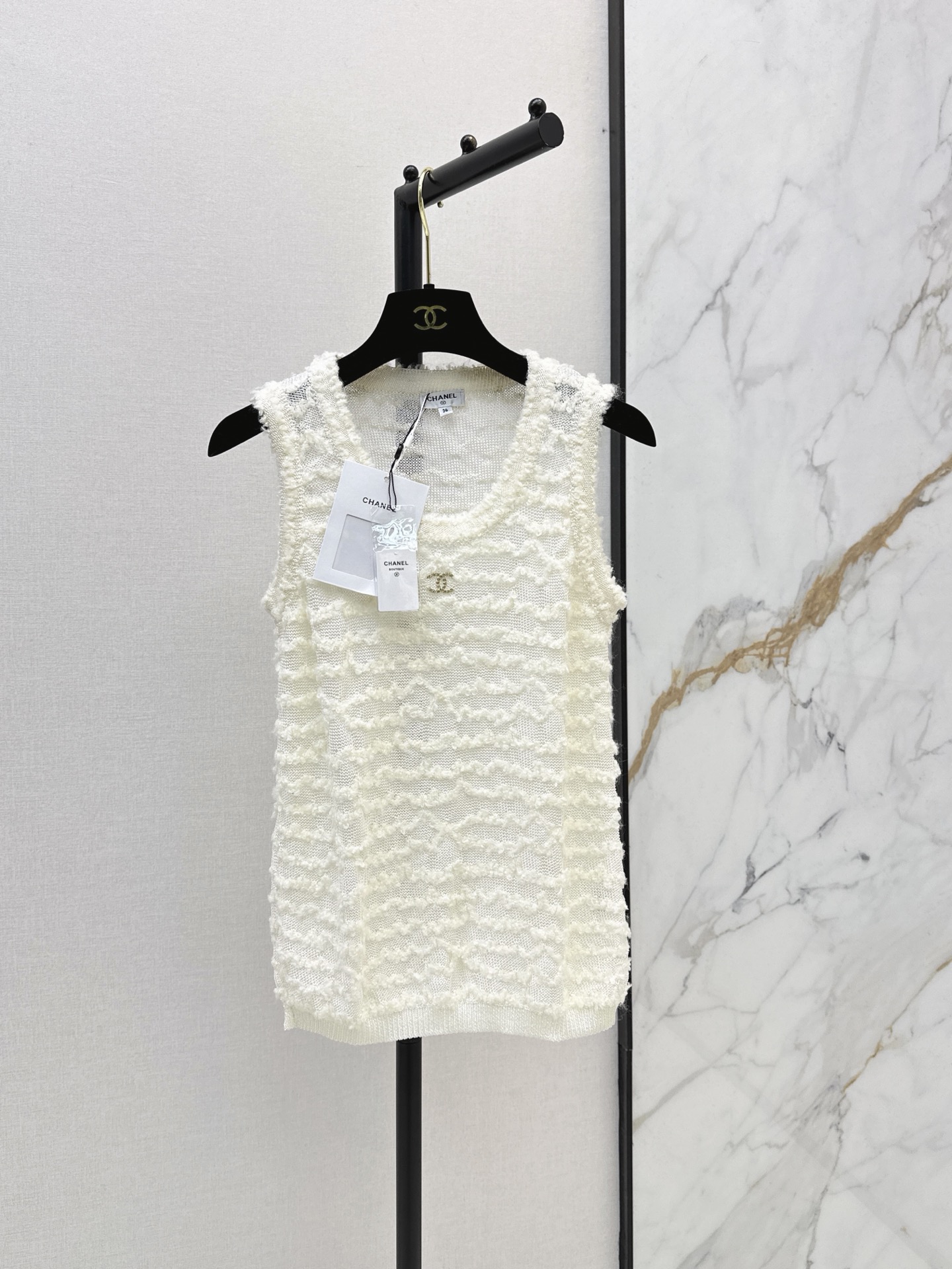 Chan 26fw knit vest
