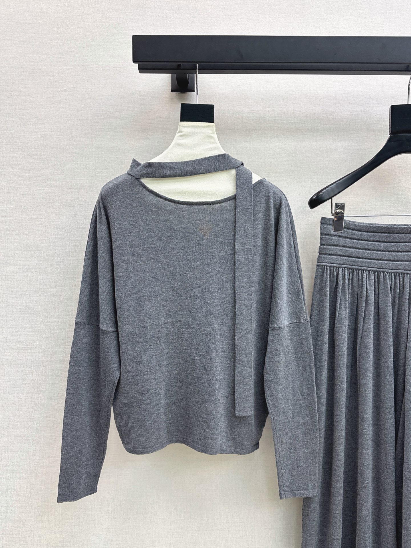 Row 26fw wool knitwear pants sets