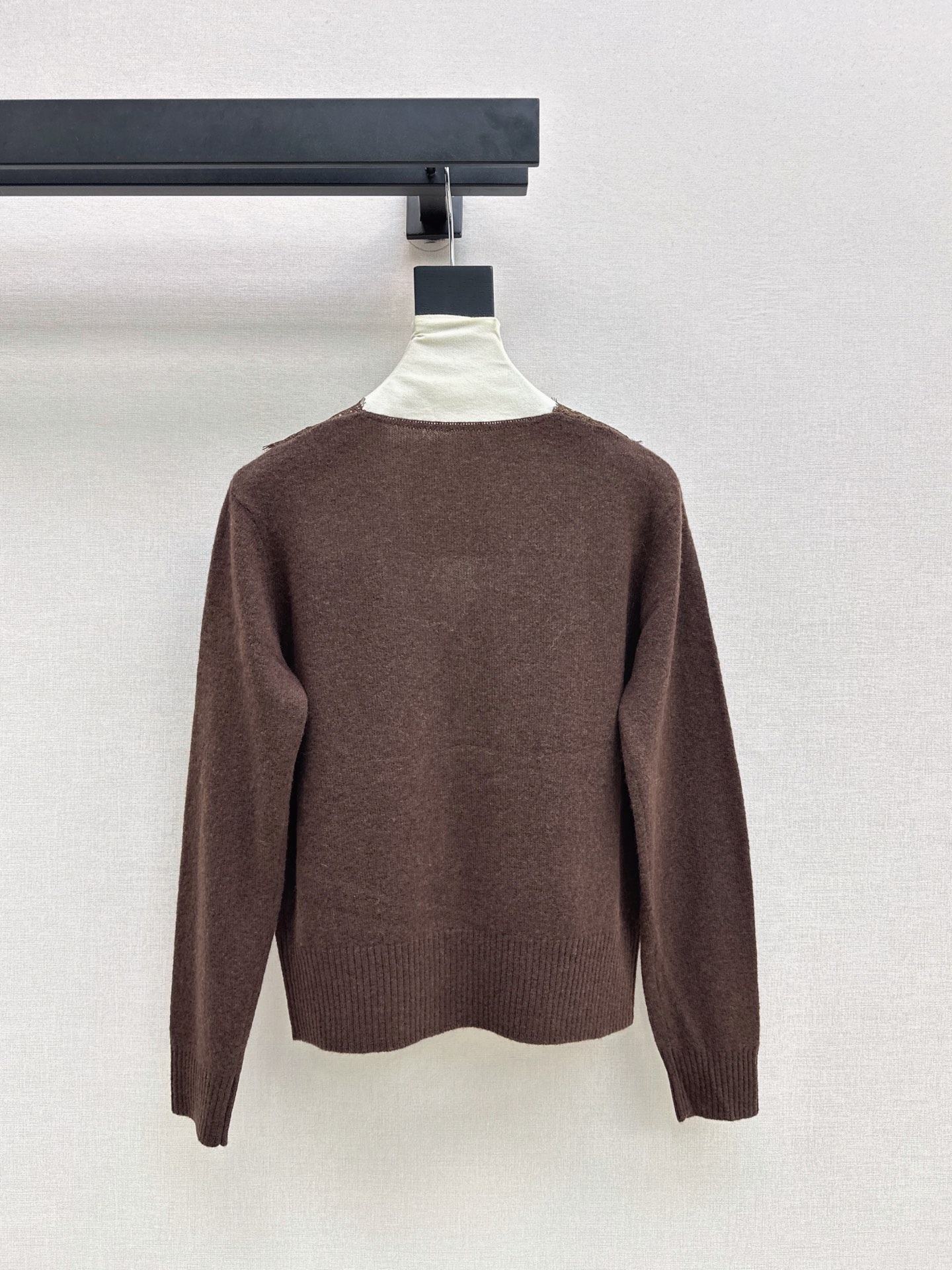 ES 26fw lace wool basic tee