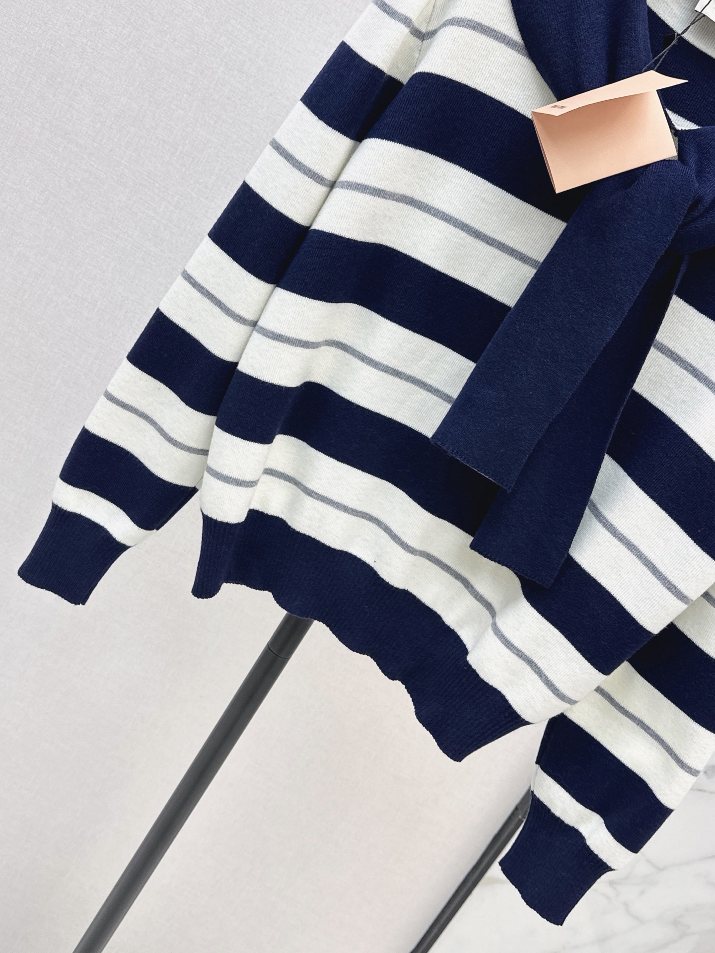 Miu 26fw stripe knitwear