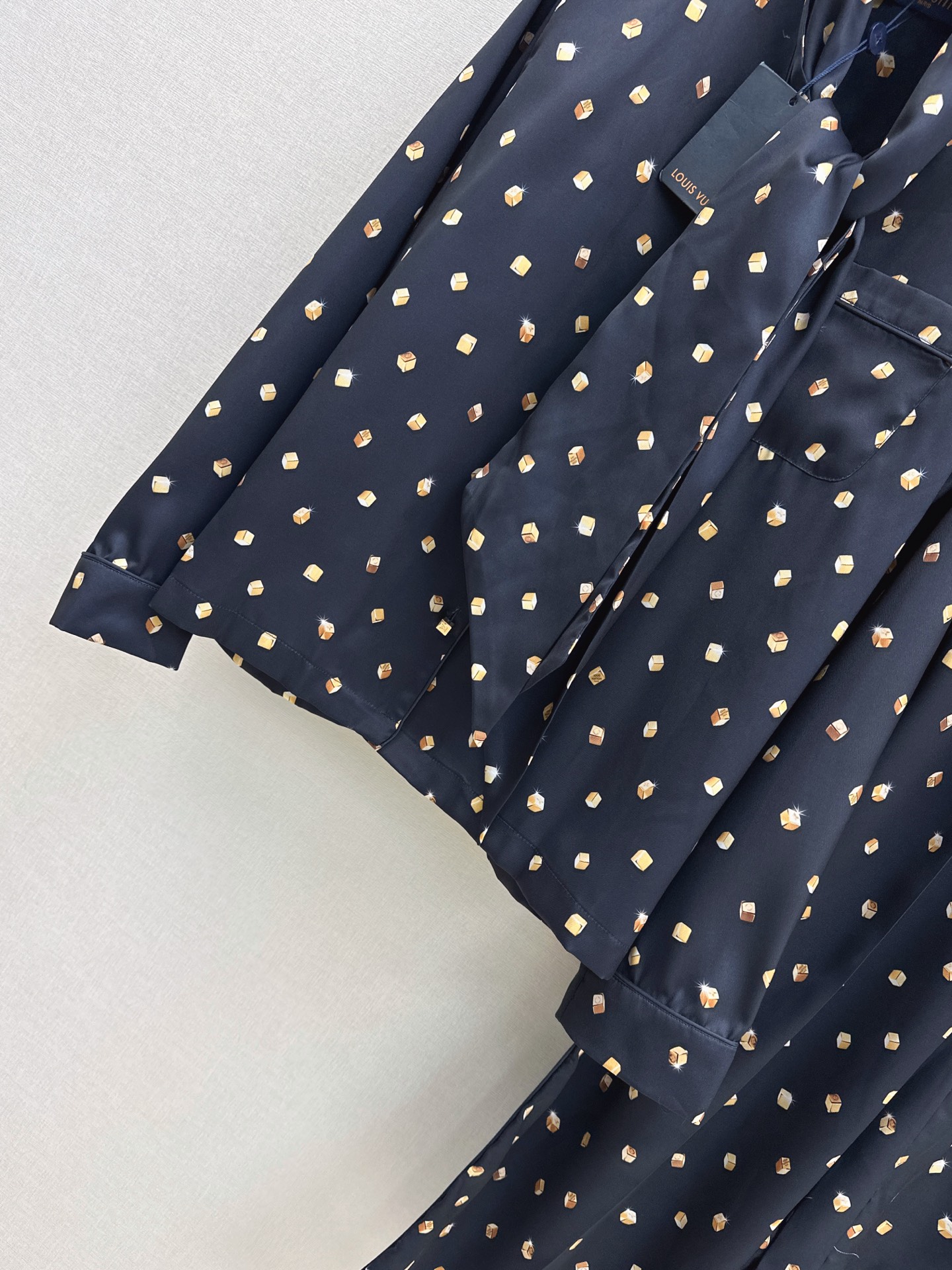 Loui 26ss ribbon shirt pants sets