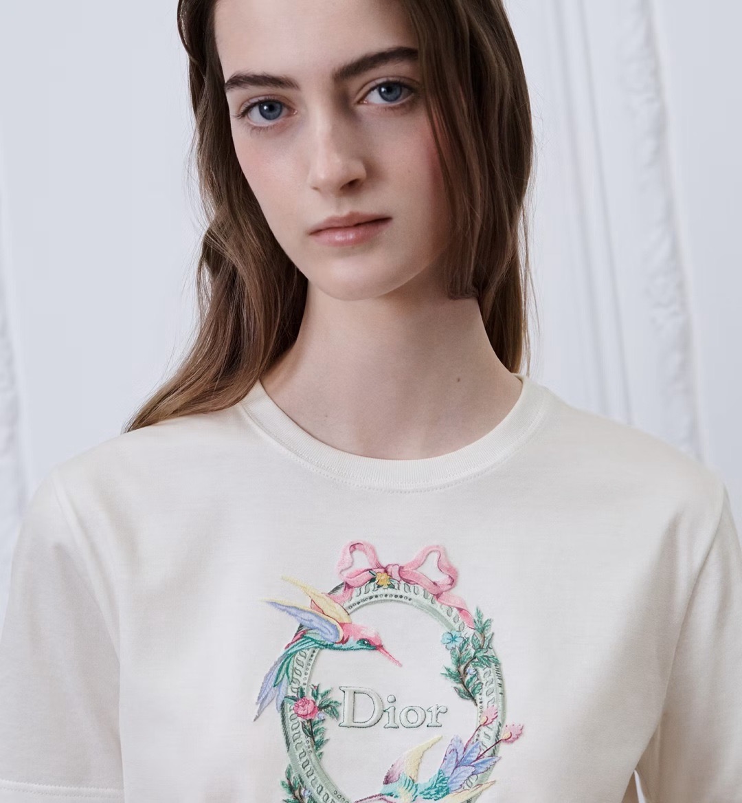 CD 26fw embroidery t-shirt