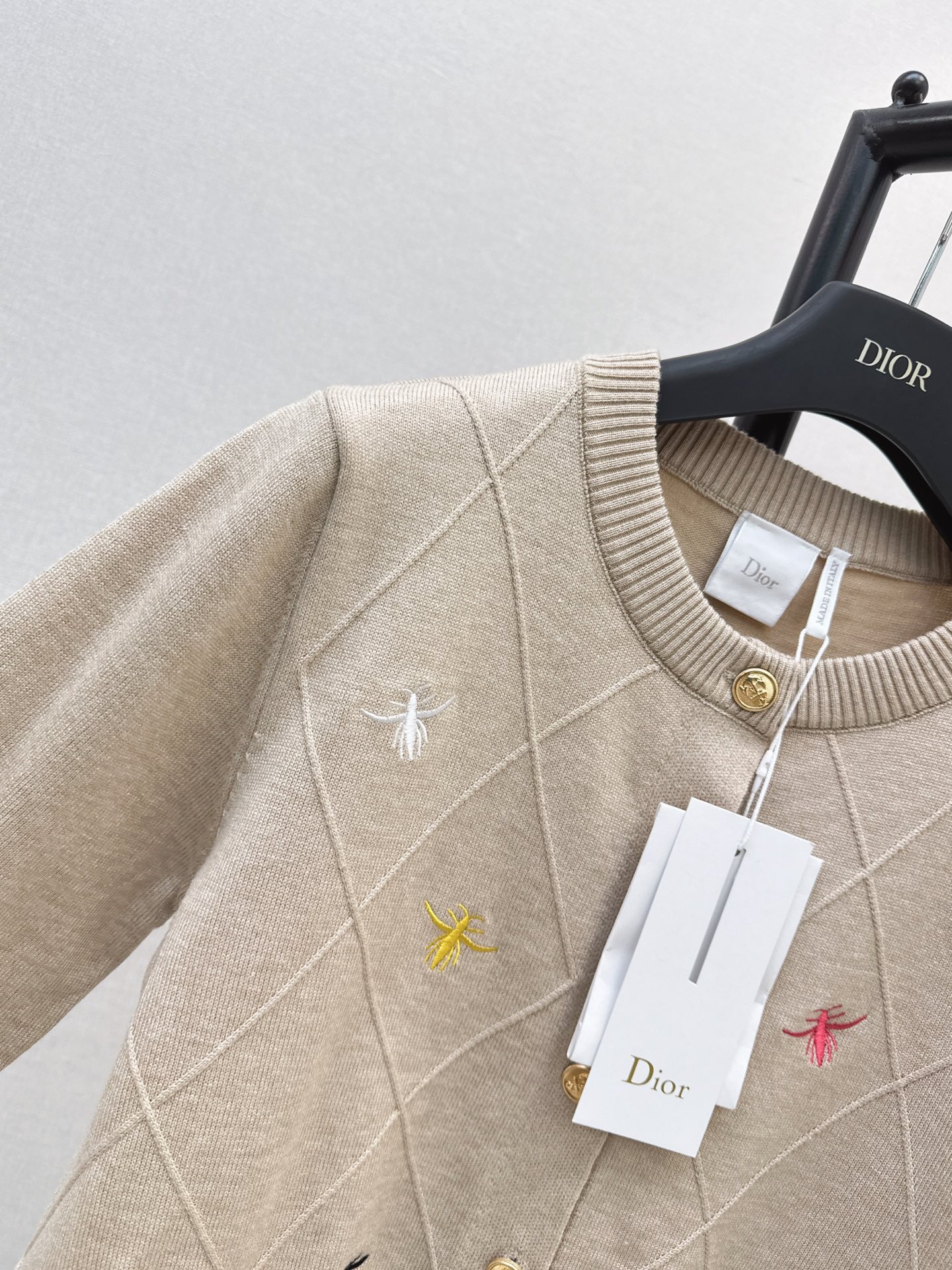 CD 26fw embroidery cardigan