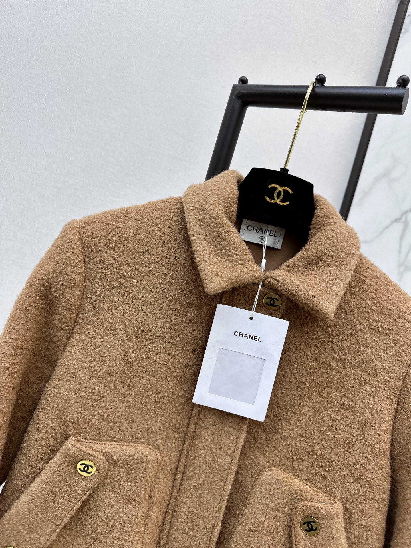 Chan 26fw sherpa fleece jacket