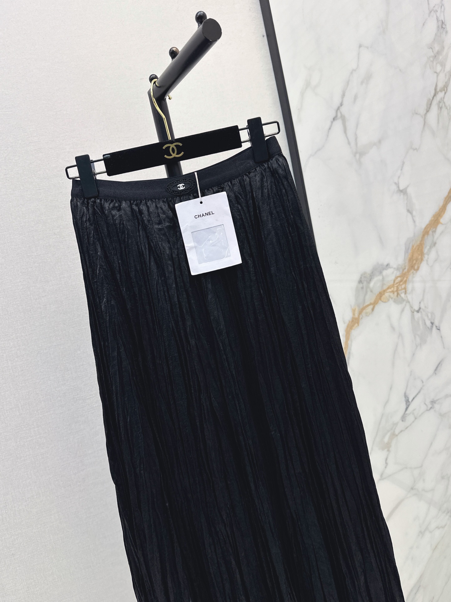 Chan 26fw pleated skirt
