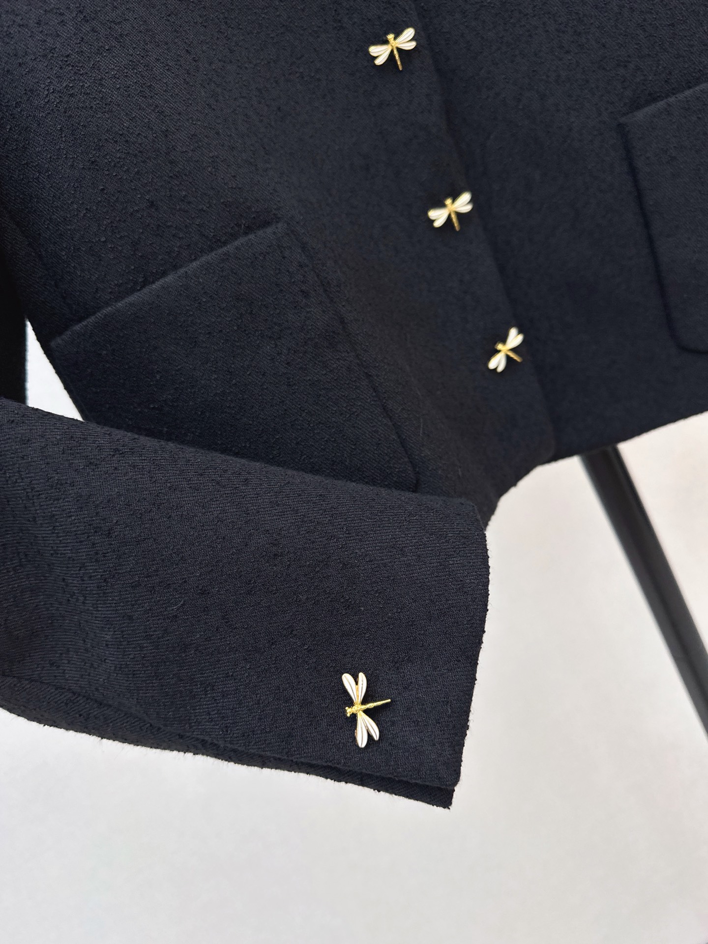 CD 26fw cropped bow jacket