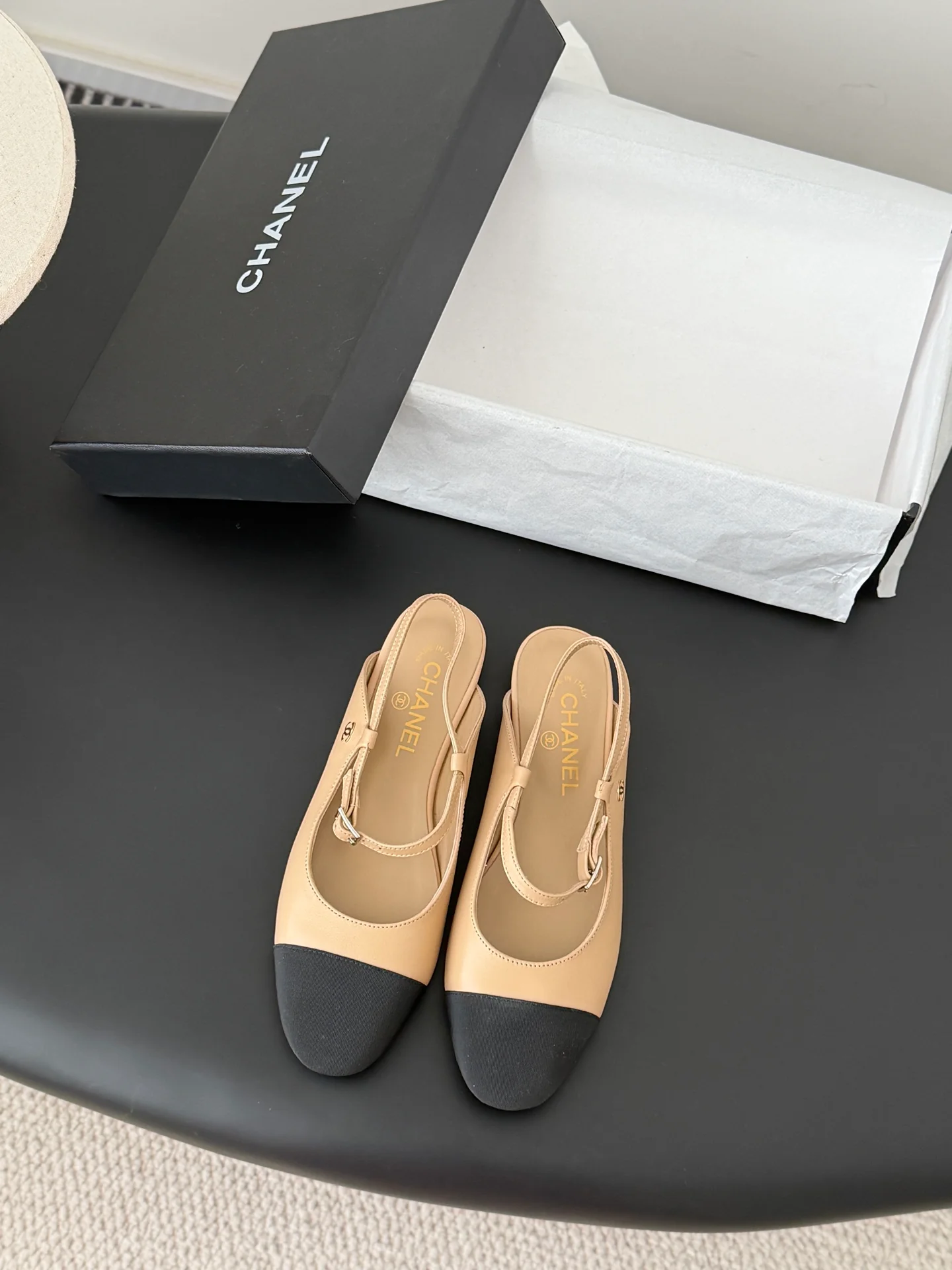 Chan 25B slingback mary janes