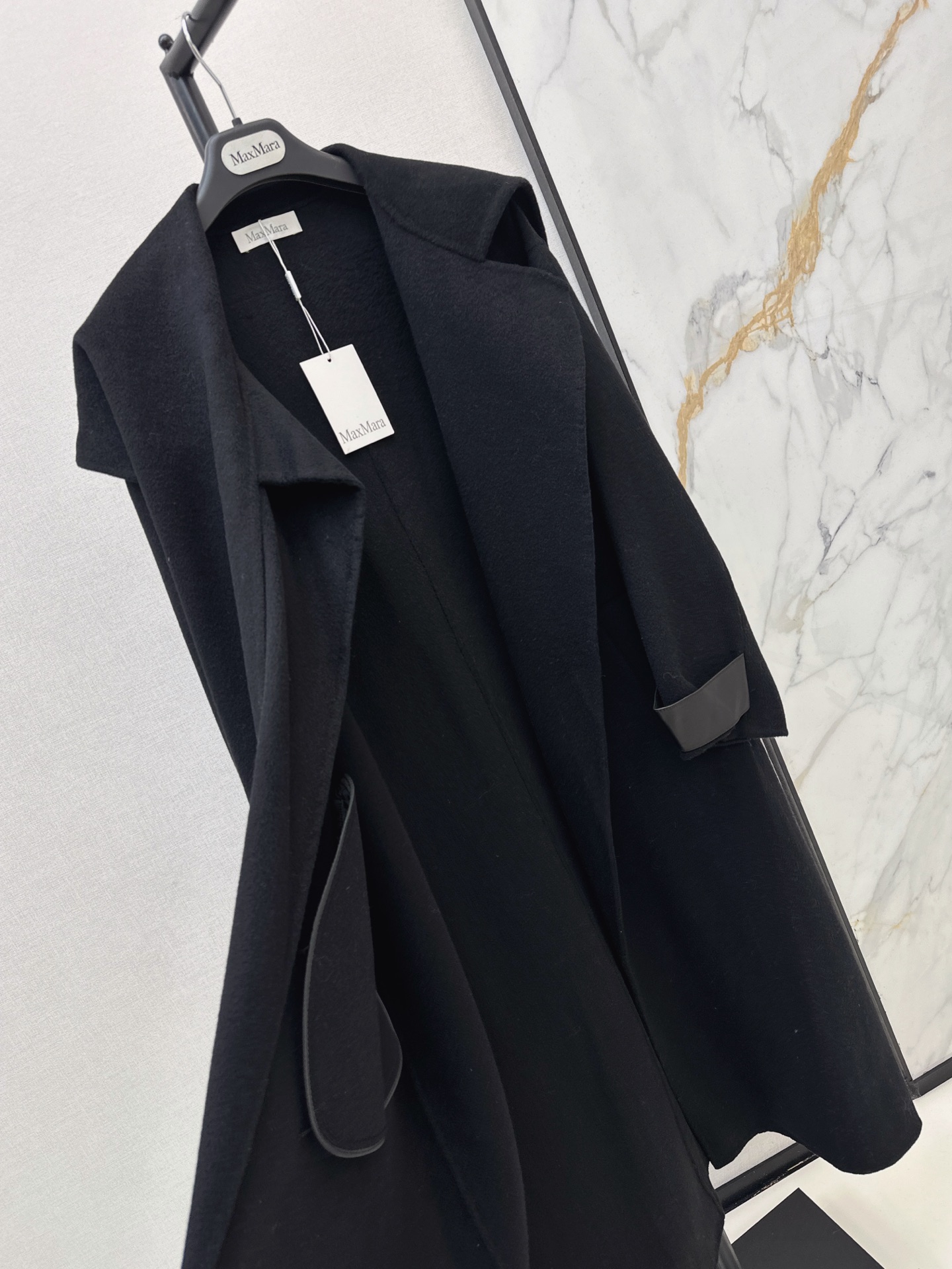 Loui 26fw woolen scarf overcoats