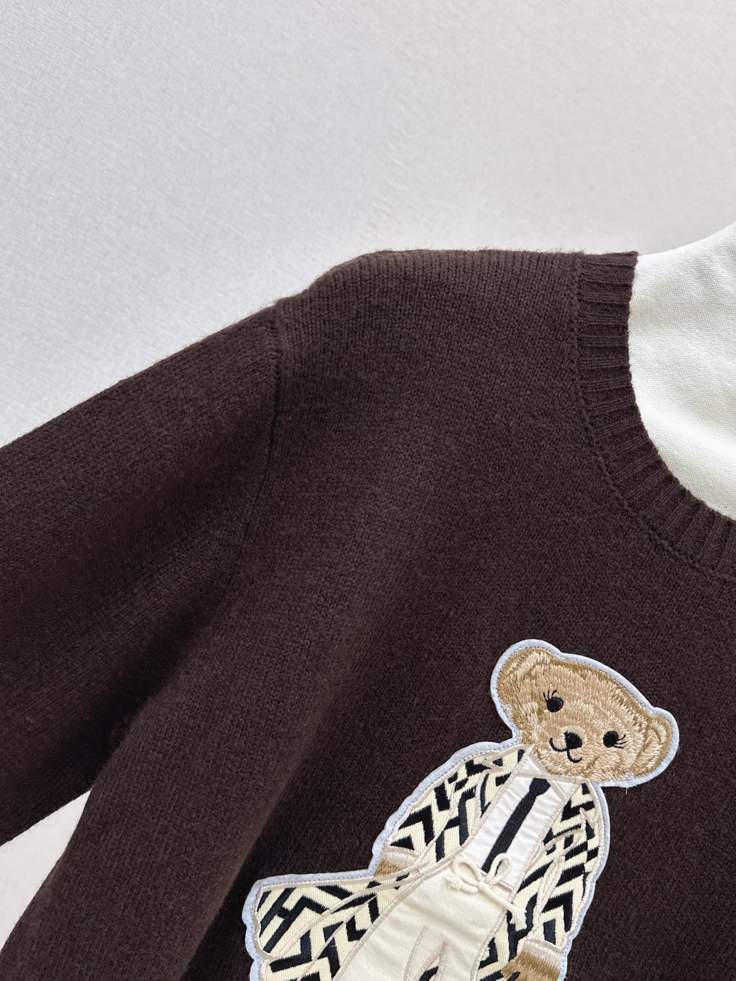 Ralp 26fw embroidery sweater