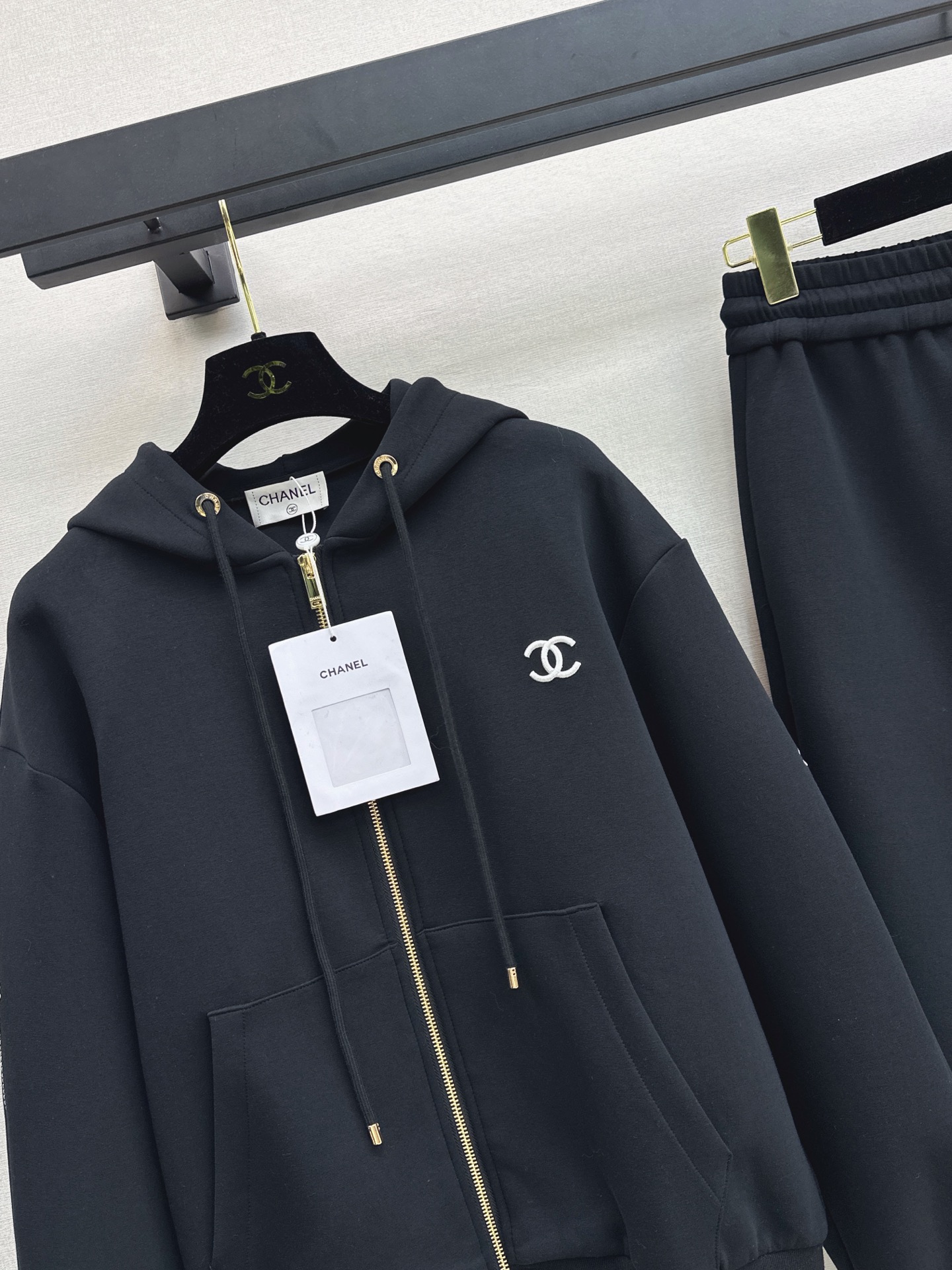 Chan 26fw hooded jacket pants sets