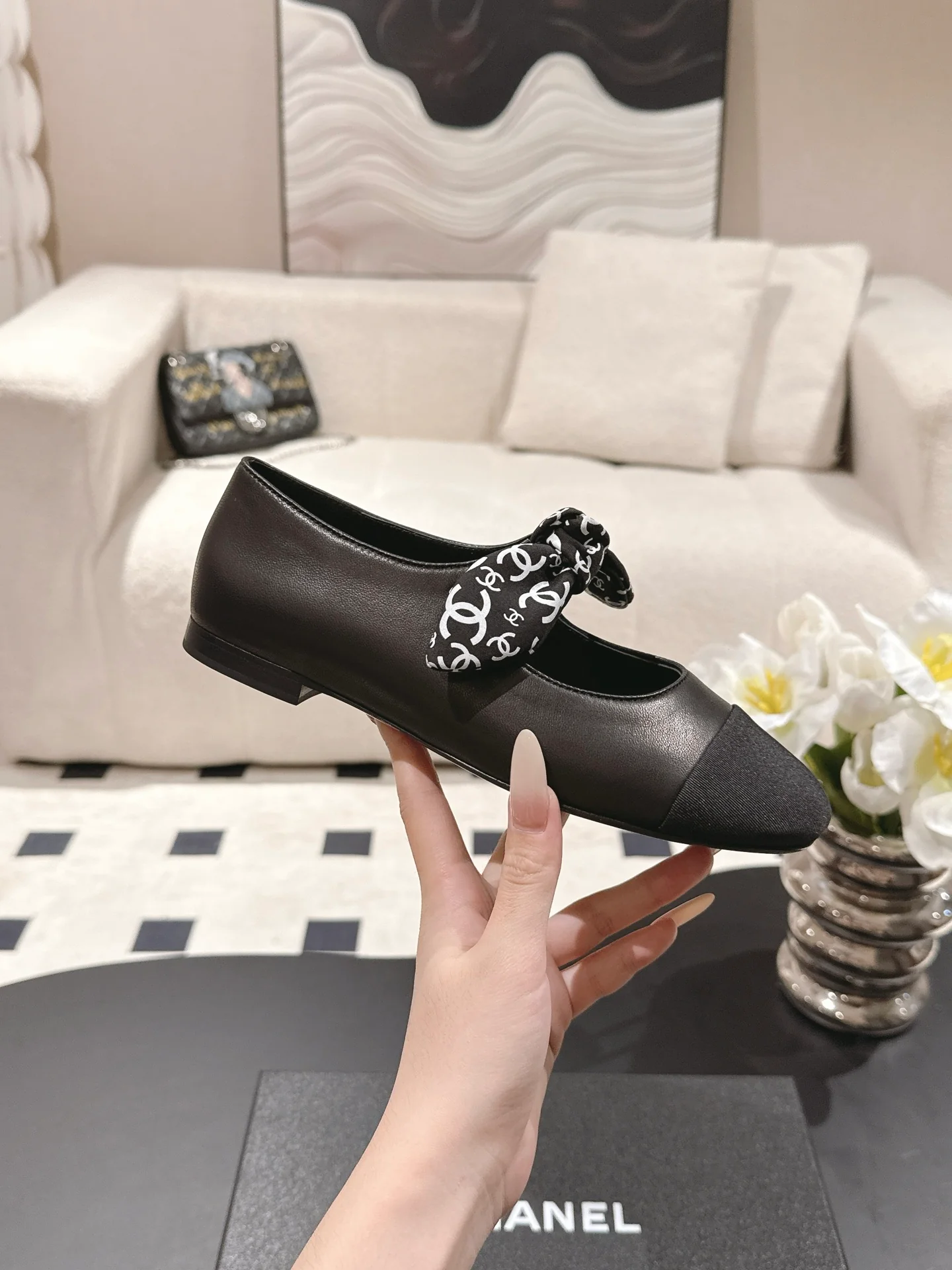 Chan 25fw mary jane flats
