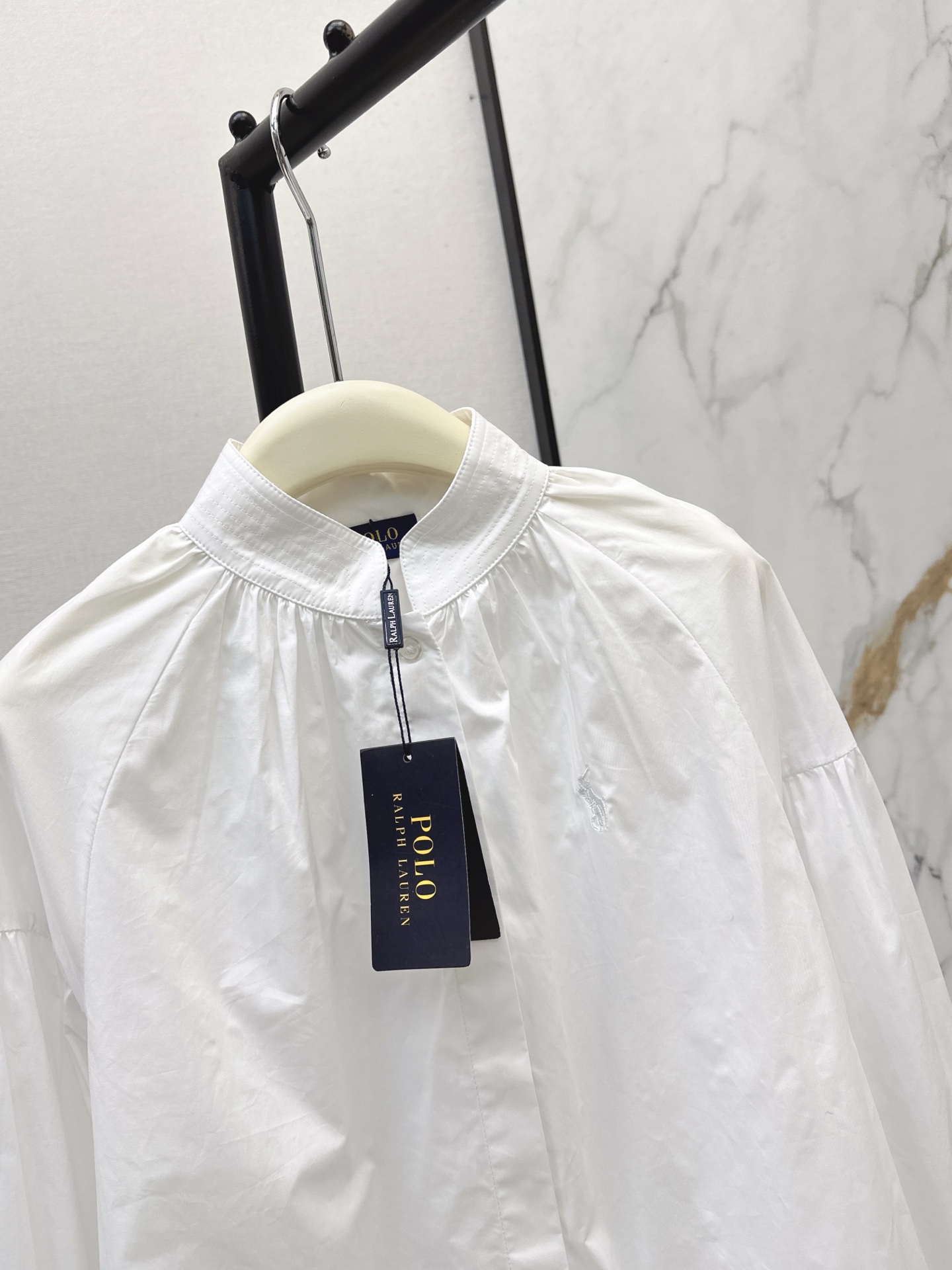 Ralp 26ss stand-collar shirt