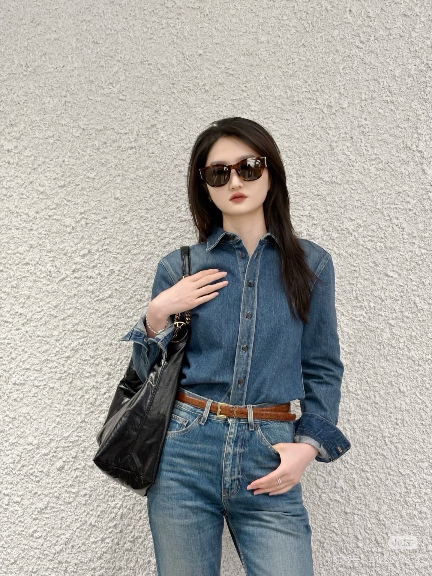 Sain 26fw denim shirt jacket