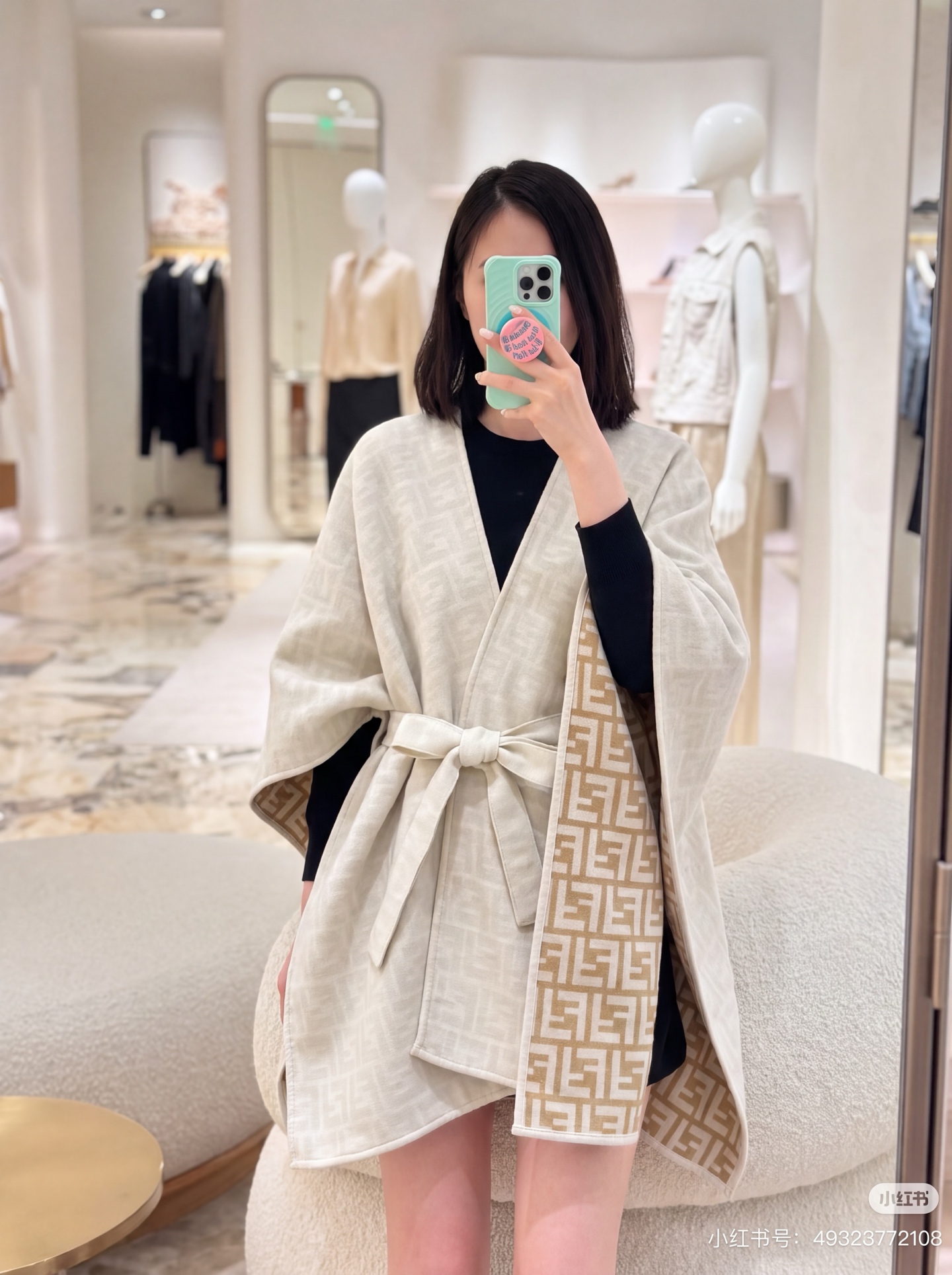 Fen 26fw wool shawls