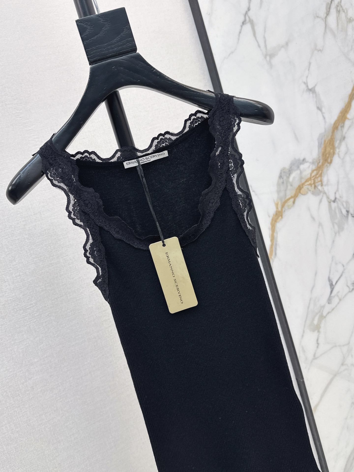 ES 26ss lace knit vest