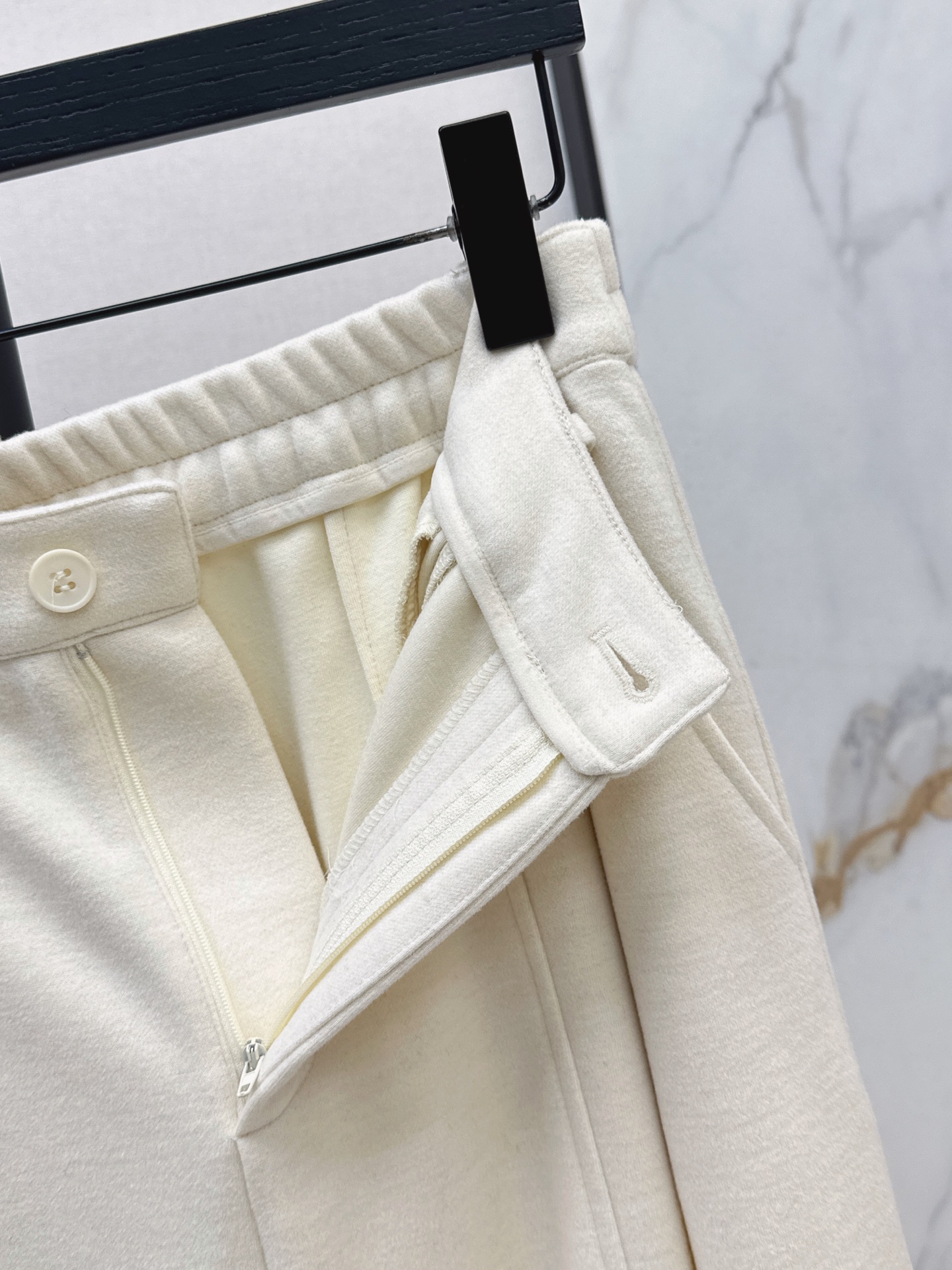 Brun 26fw heavyweight wide-leg pants sets