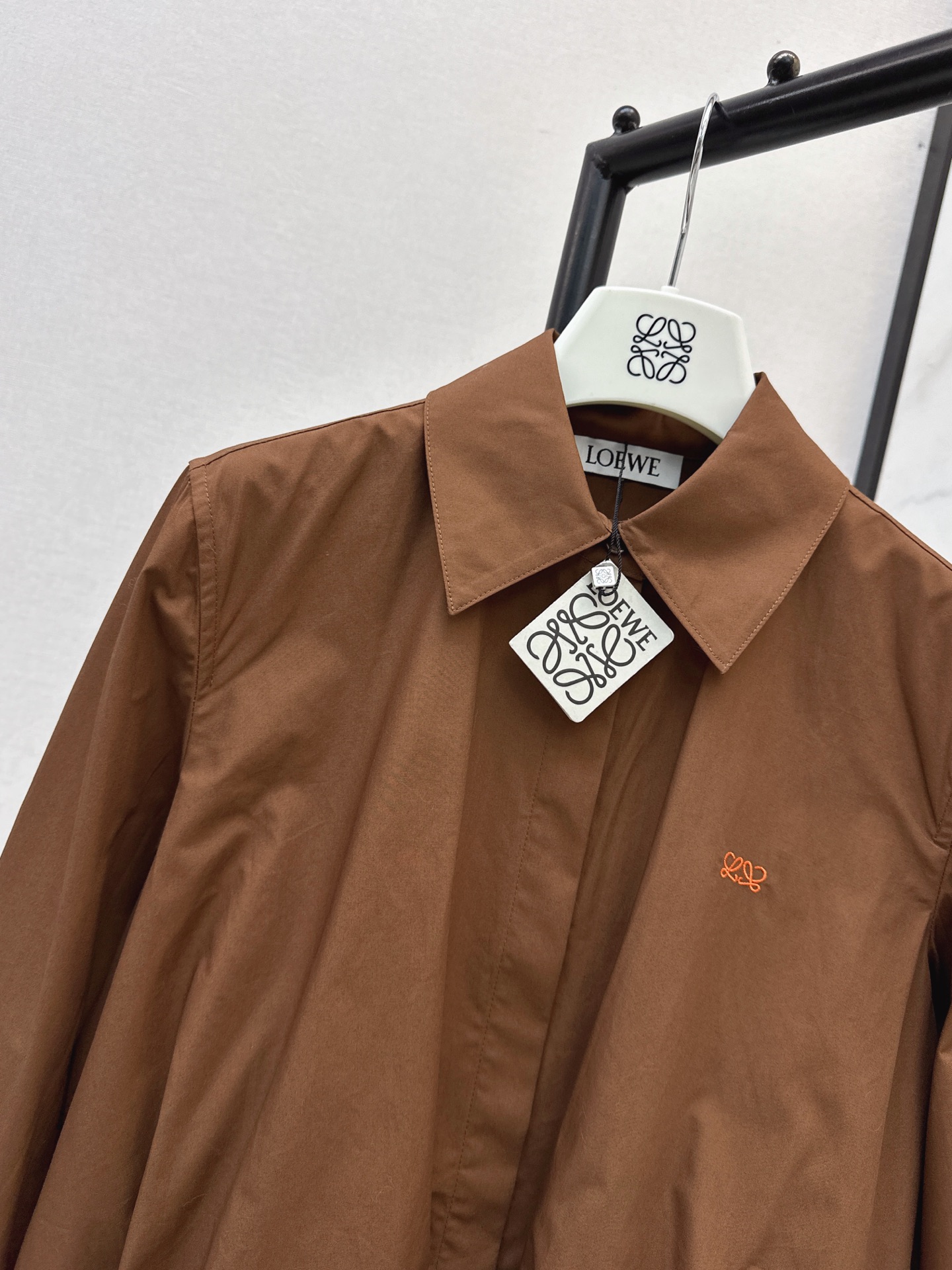 Loe 26fw drawstring shirt