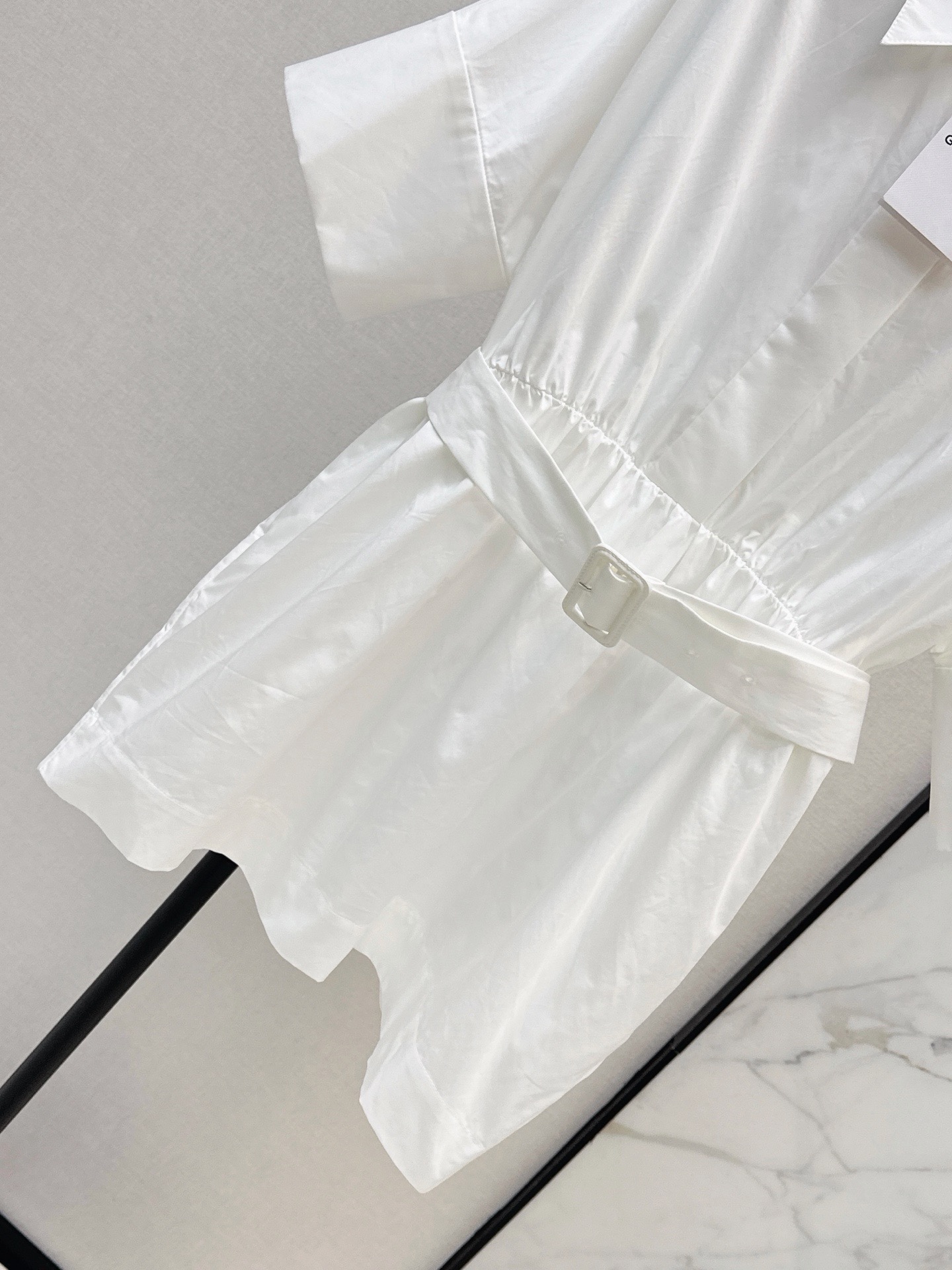 Giv 26ss belted shirt dress