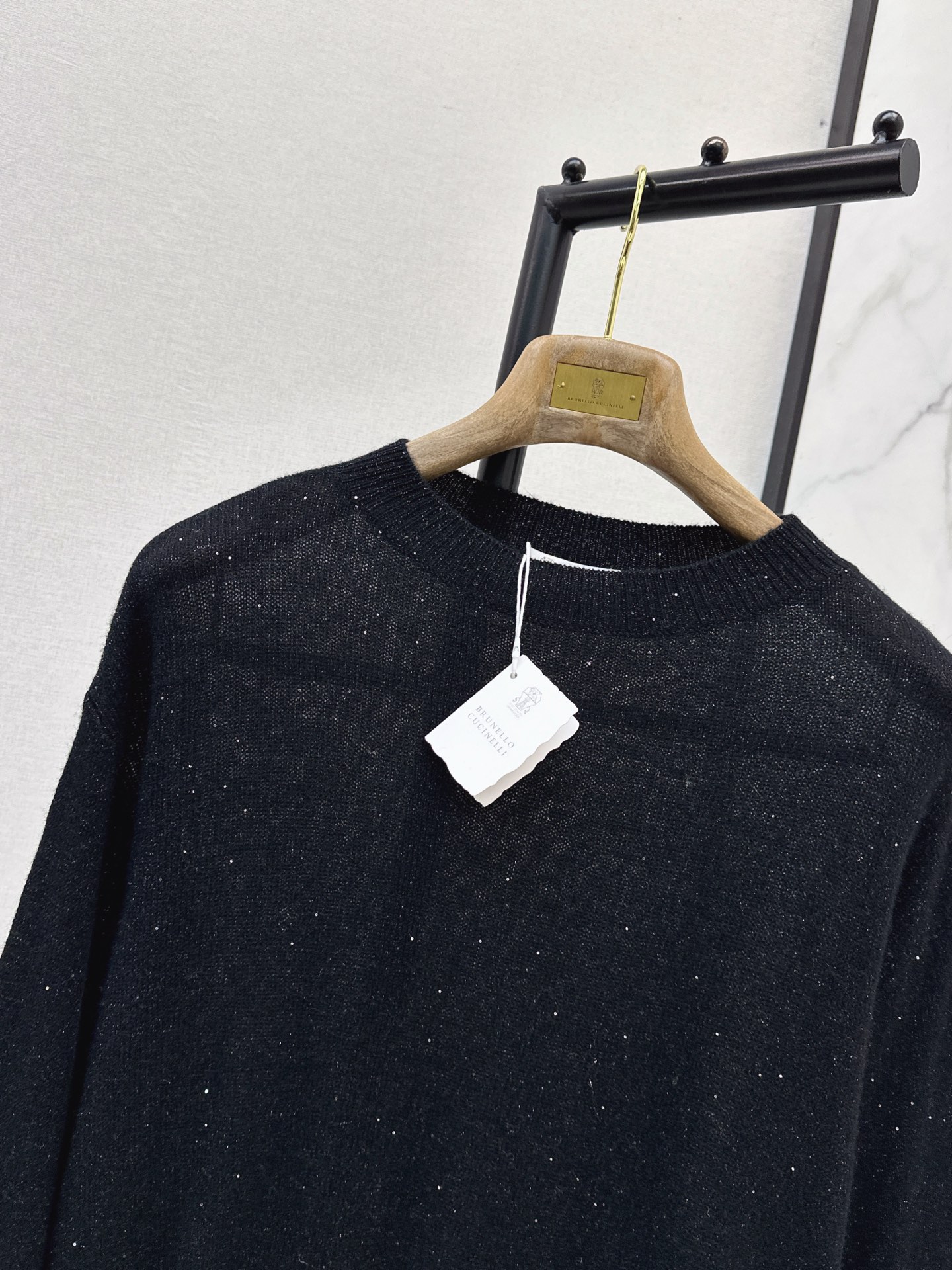 Brun 26fw sequin knitwear