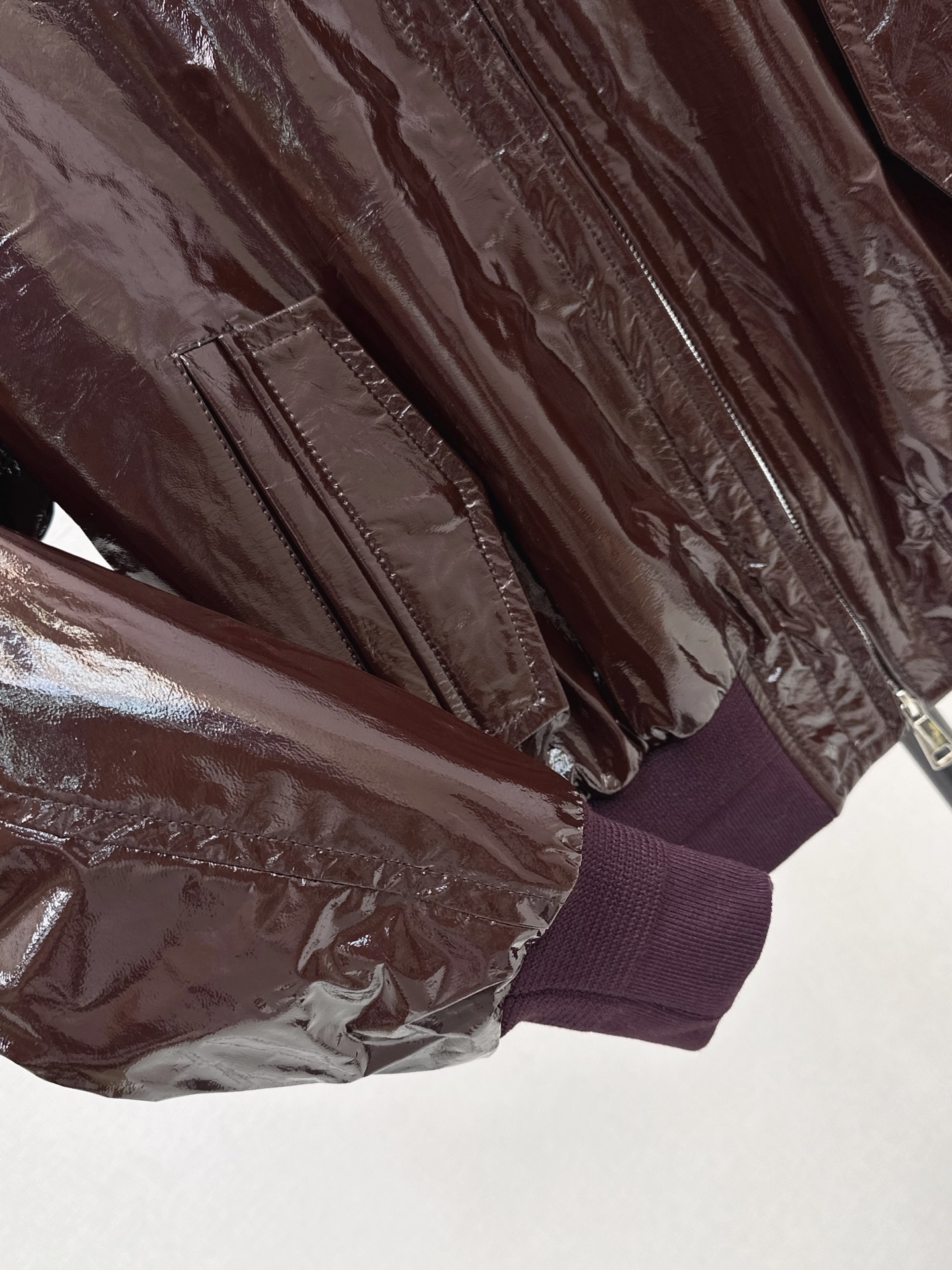 Sain 26fw leather jacket